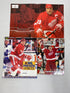 1992-2006 Steve Yzerman Hockey Lot: 3 magazines + 2 fold-out posters