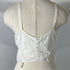 Vintage 1950s "Sears Chamode" White Cotton Brasserie Size Unknown