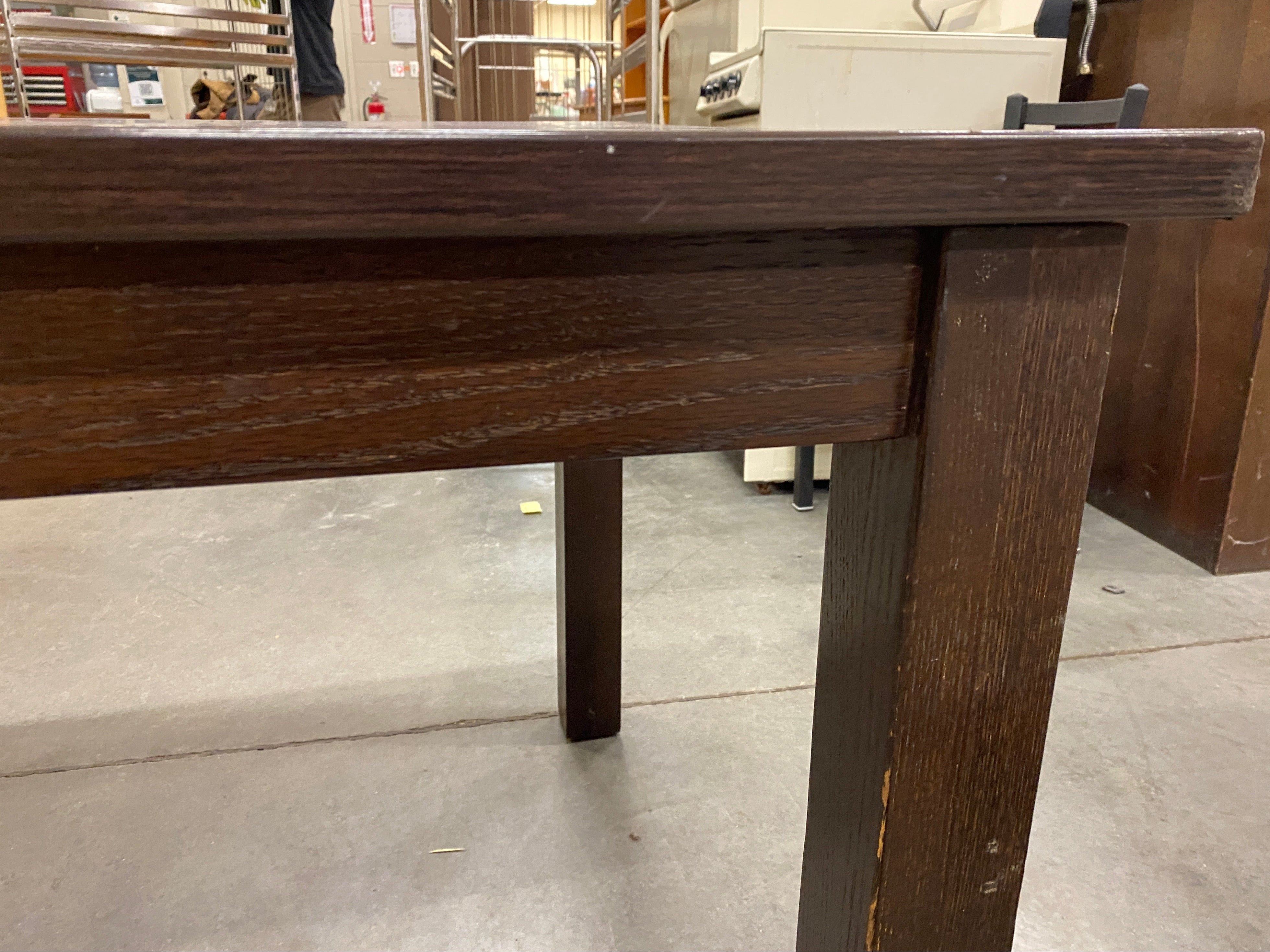 Dark Wooden Laminate Table