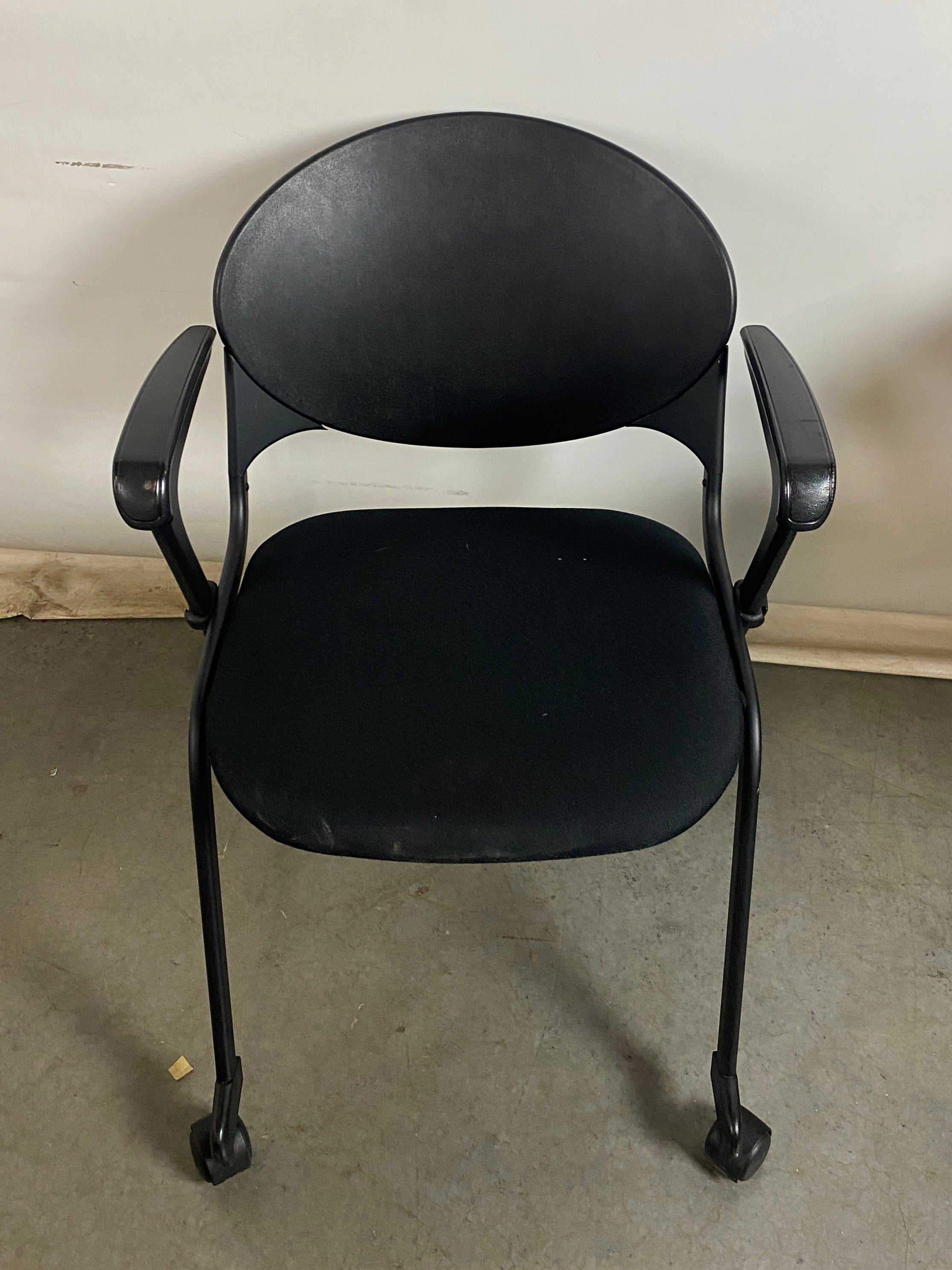 Kimball National Rolling Black Chair
