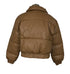 Abercrombie & Fitch Tan Puffer Jacket Women's Size X-Small