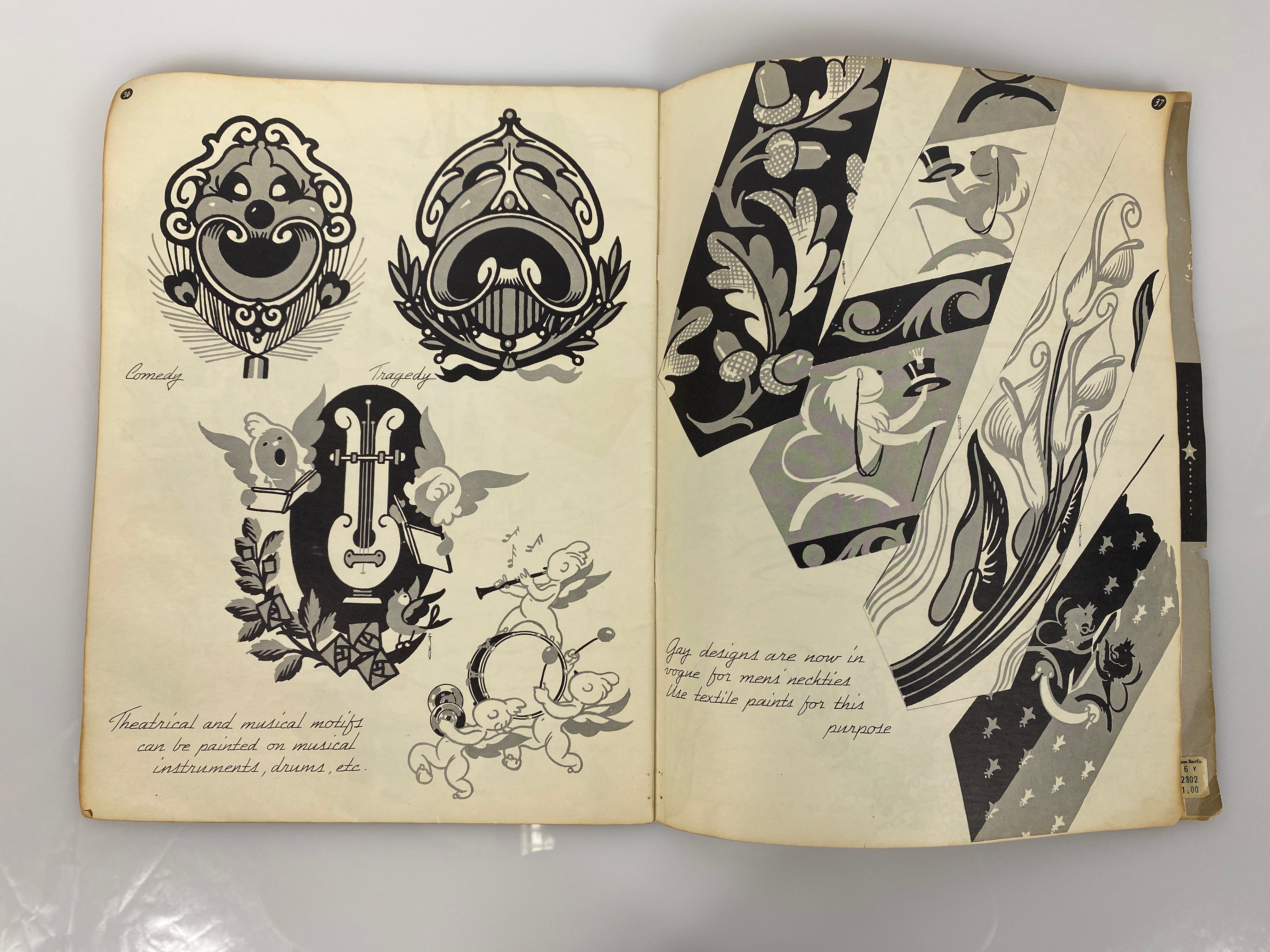 Designs by Frederick Garner Vintage Art Magazine