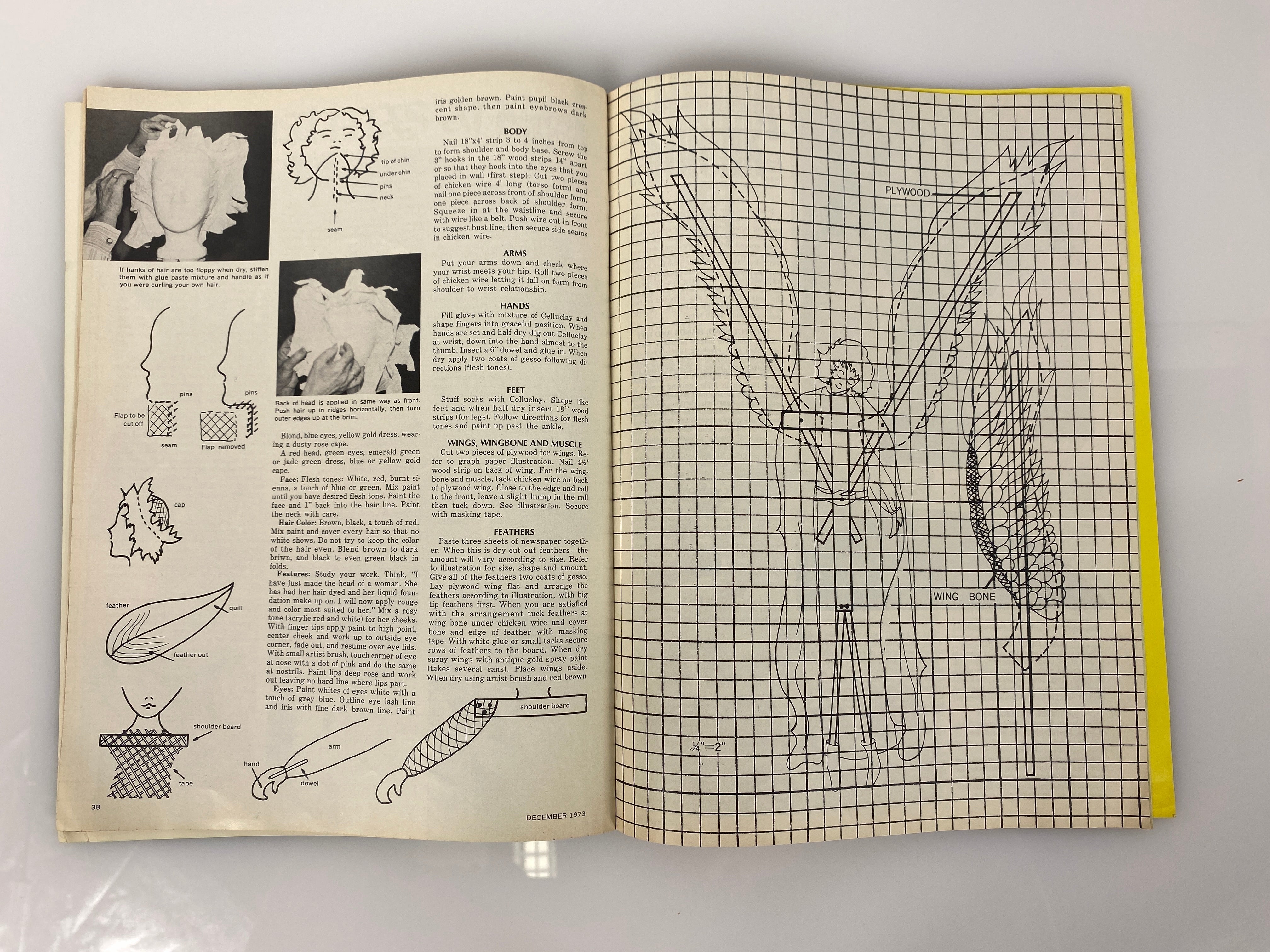 Creative Crafts Vintage Magazine December 1973