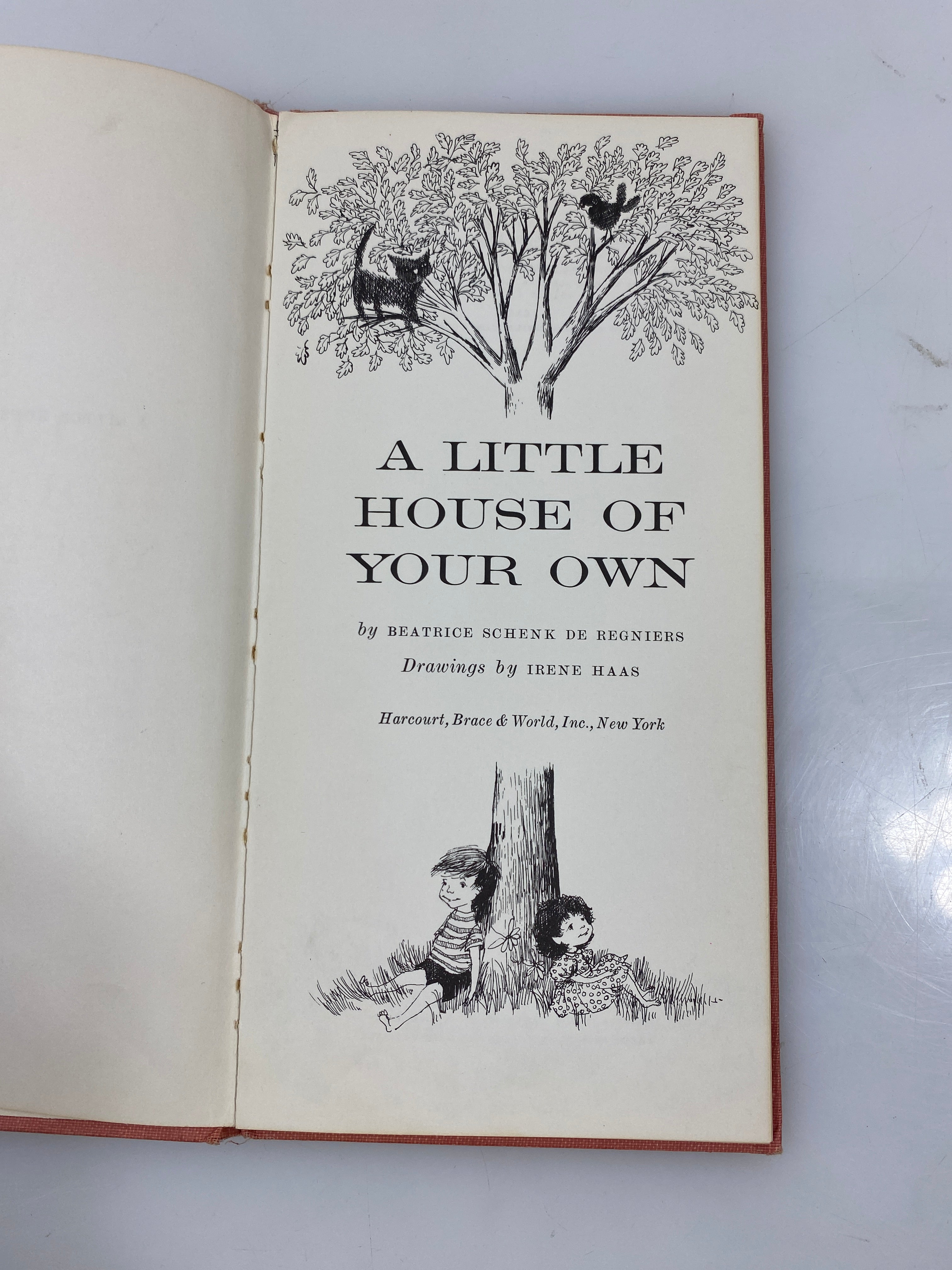 A Little House Of Your Own by De Regniers 1954 HC