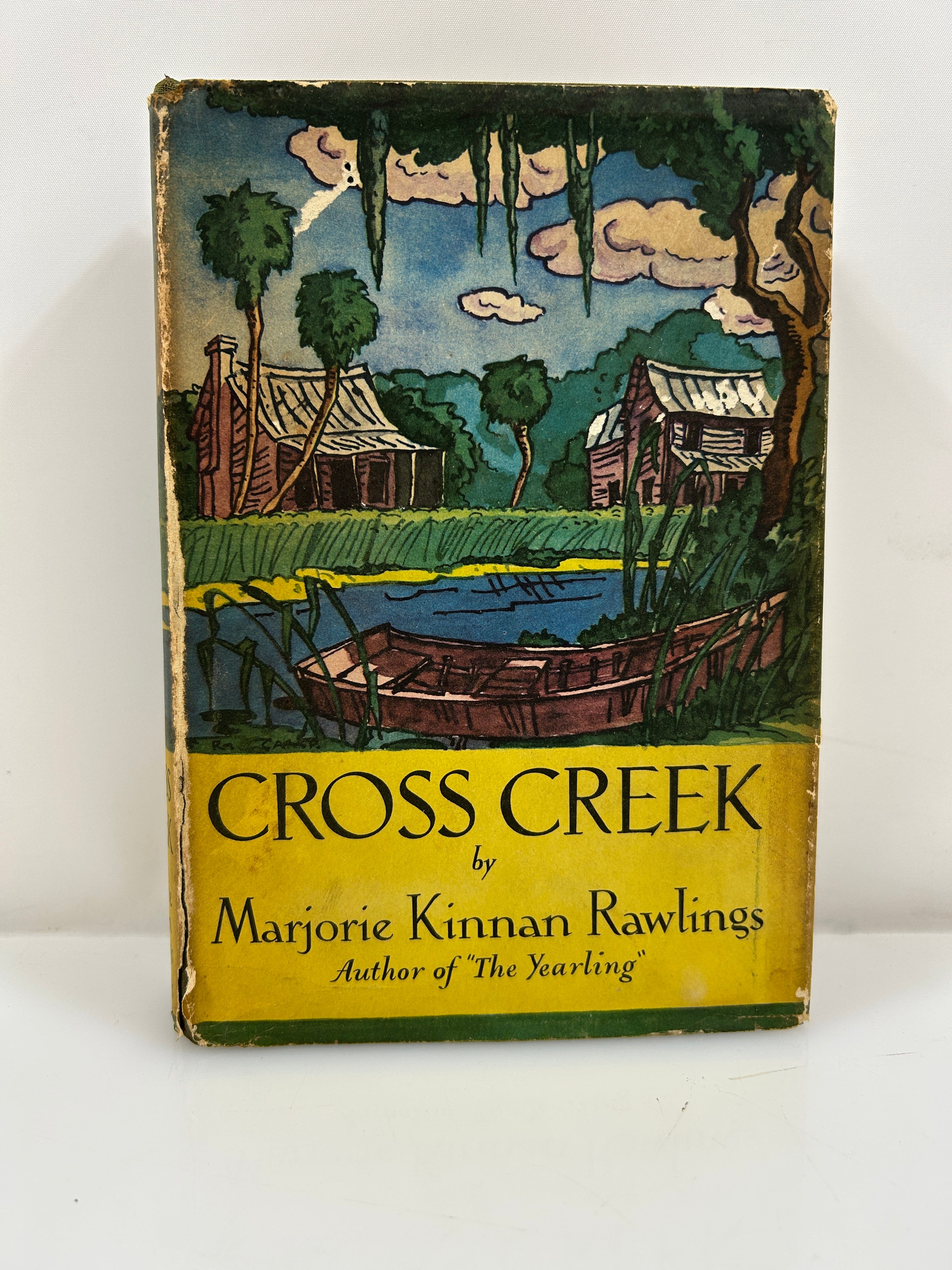 Cross Creek by Marjorie Kinnan Rawlings 1942 Vintage BCE HC DJ