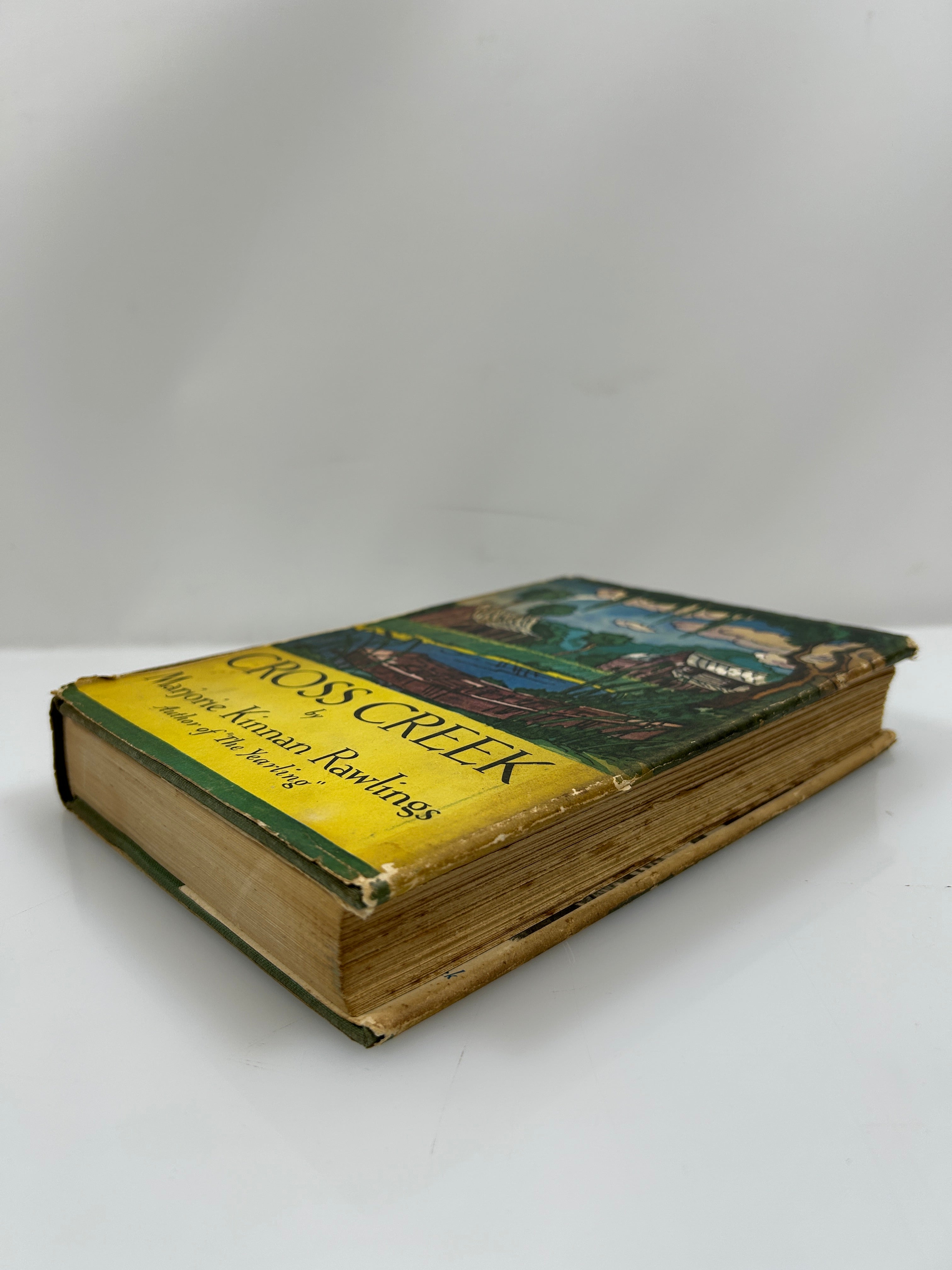 Cross Creek by Marjorie Kinnan Rawlings 1942 Vintage BCE HC DJ