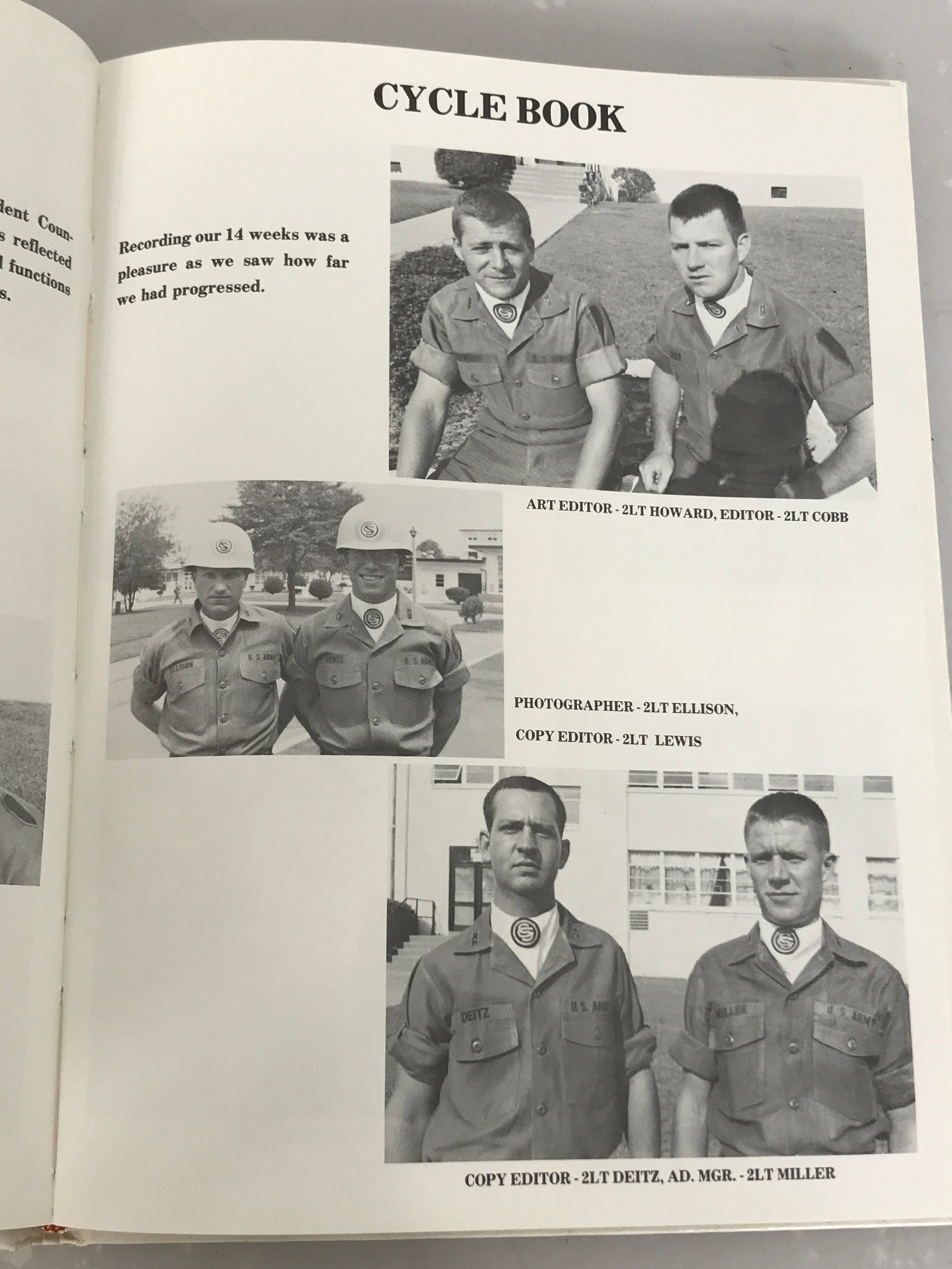 U.S. Army Officer Candidate School Yearbook Fort Benning Georgia Class 4-76 HC