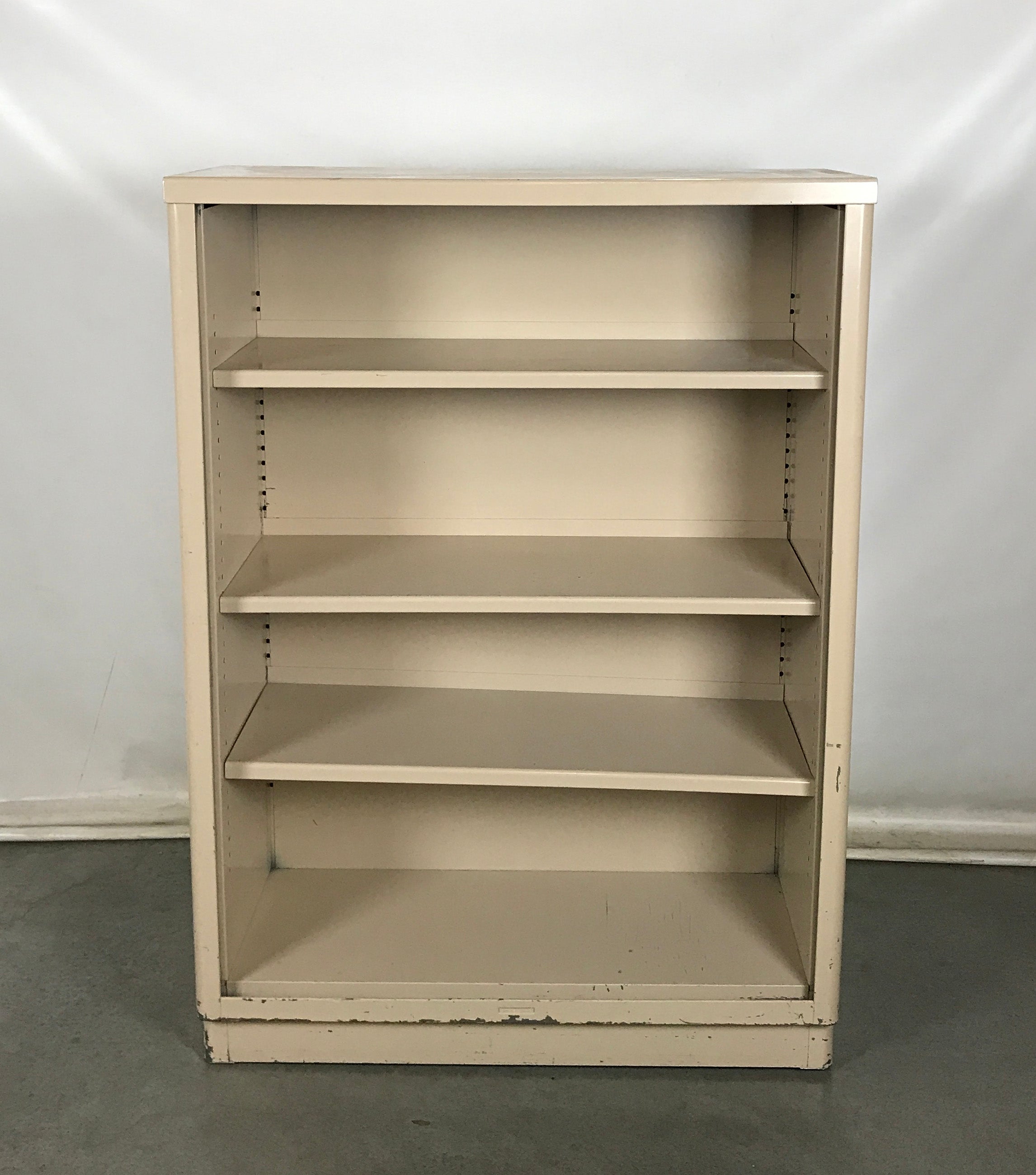 Steelcase Cream Metal Shelf