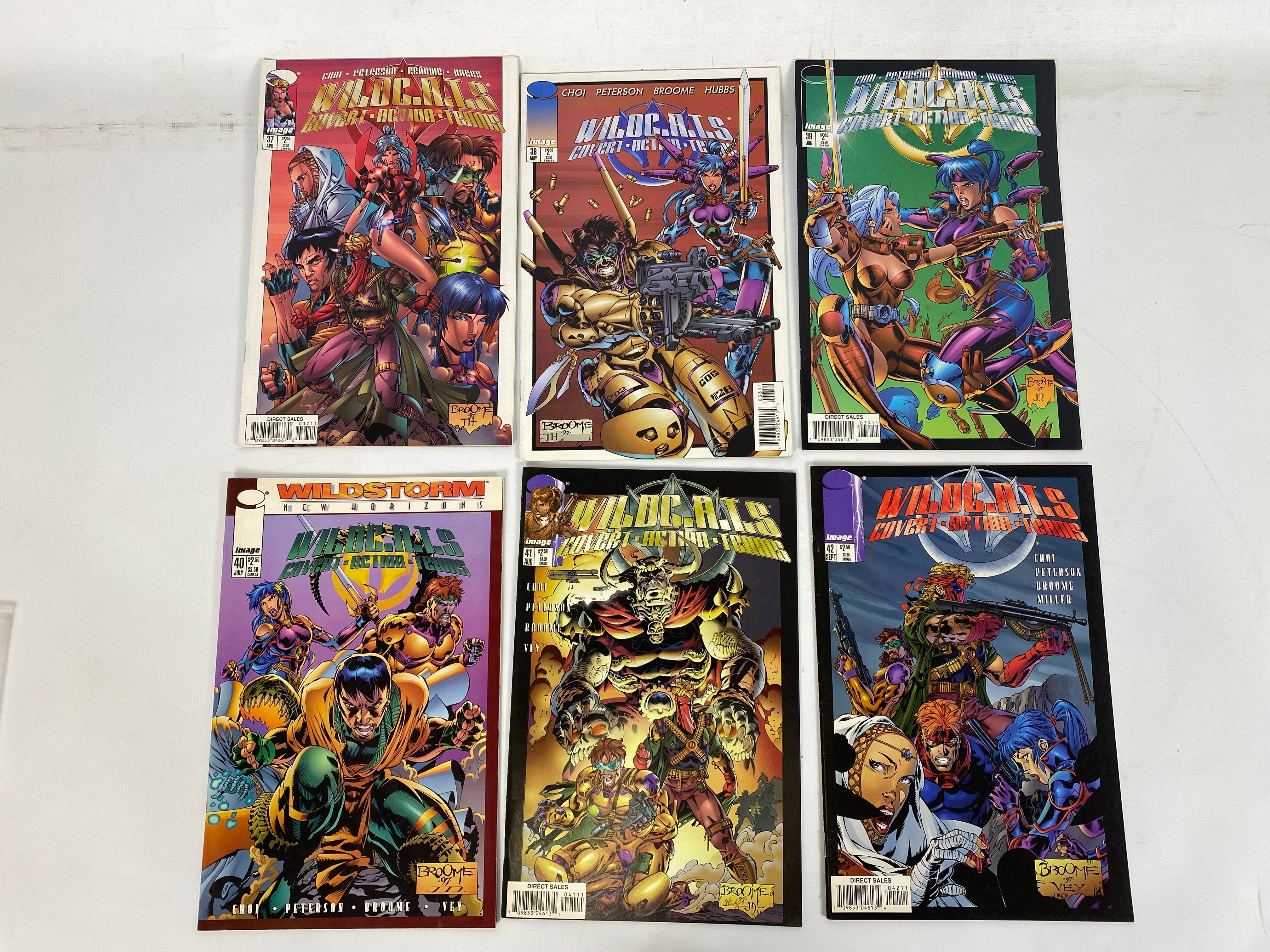 Lot of 26 WildCATS Image Comics 1992-1997
