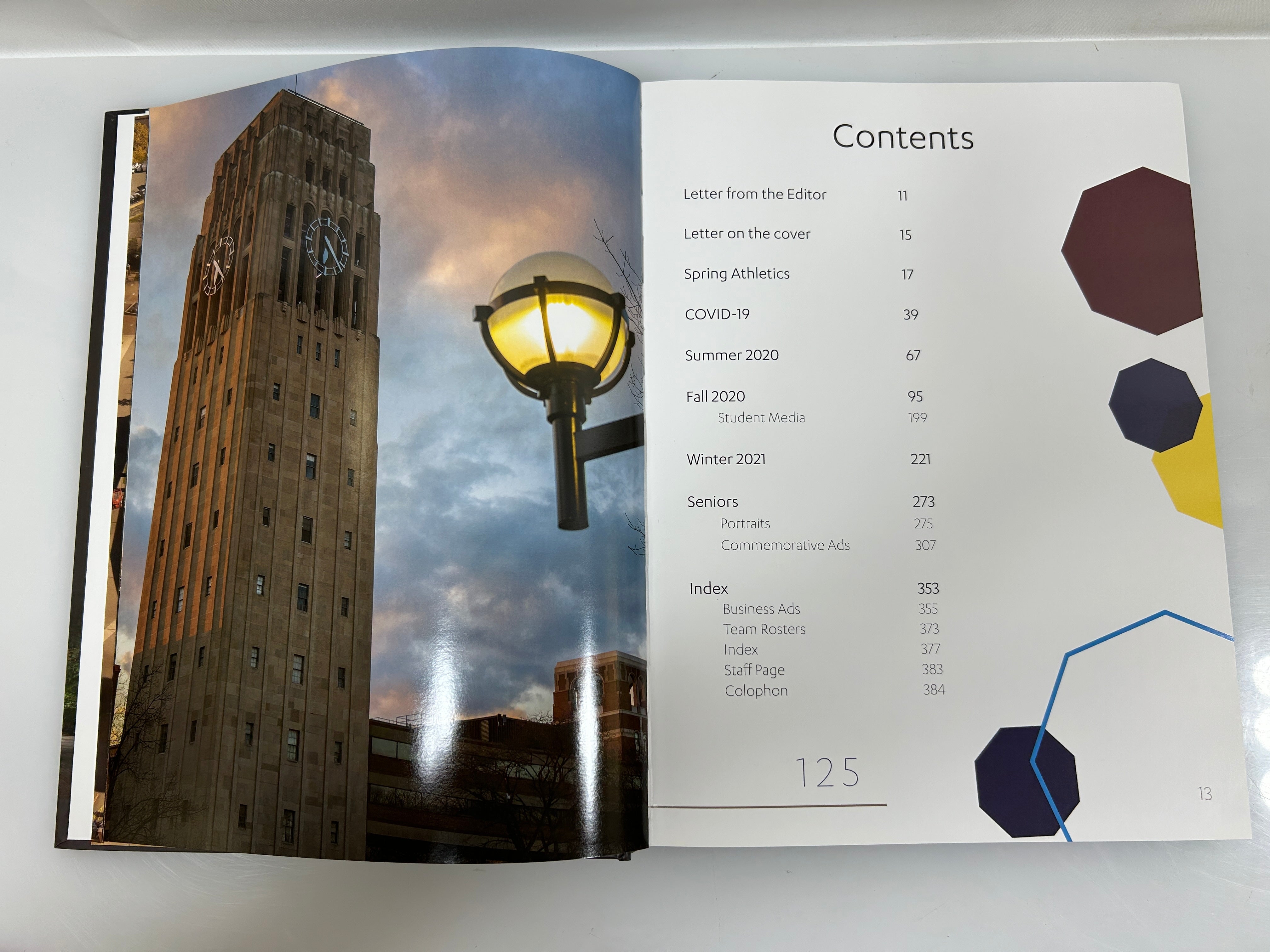 2021 University of Michigan "Michiganensian" Yearbook HC