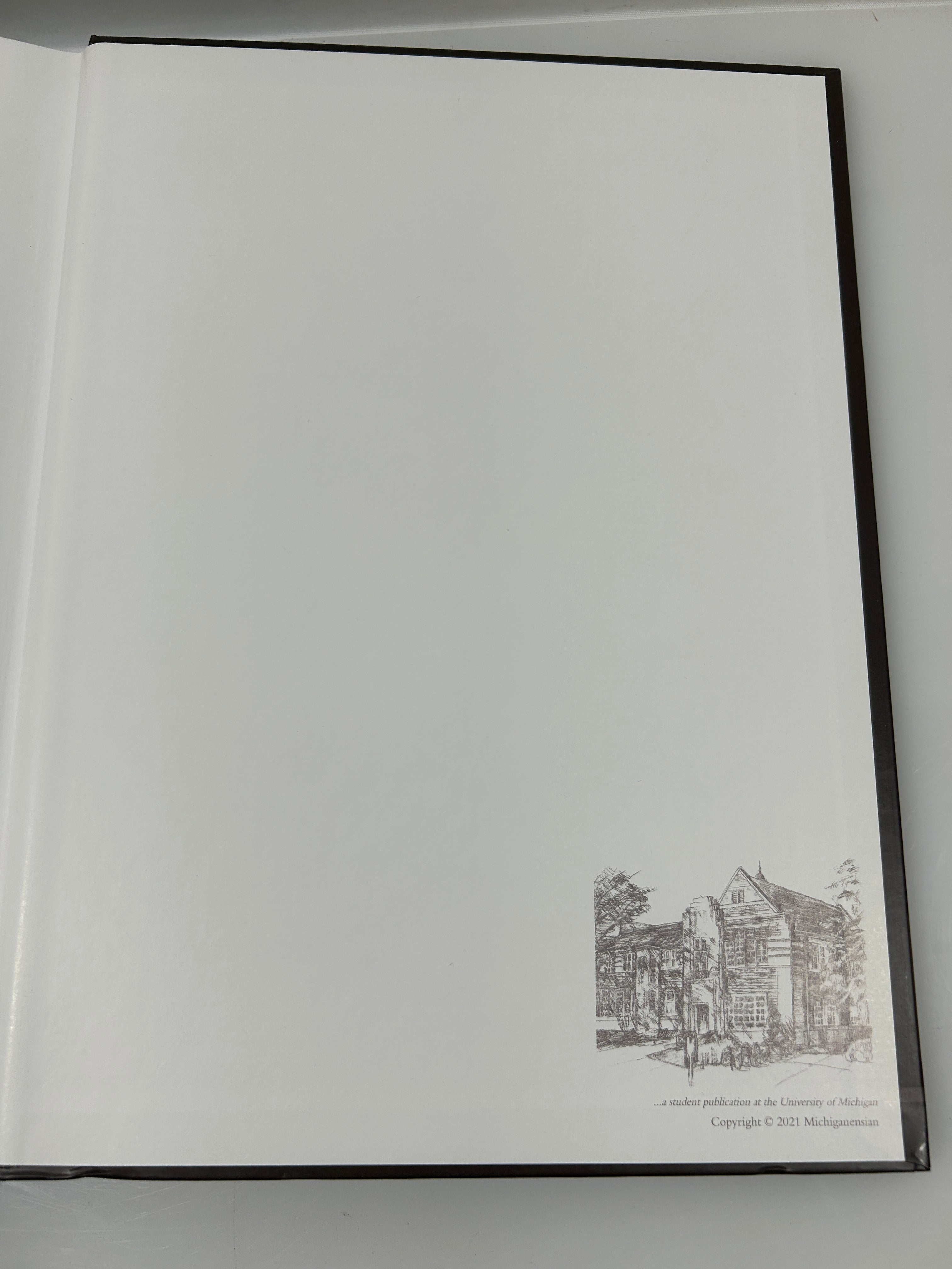 2021 University of Michigan "Michiganensian" Yearbook HC