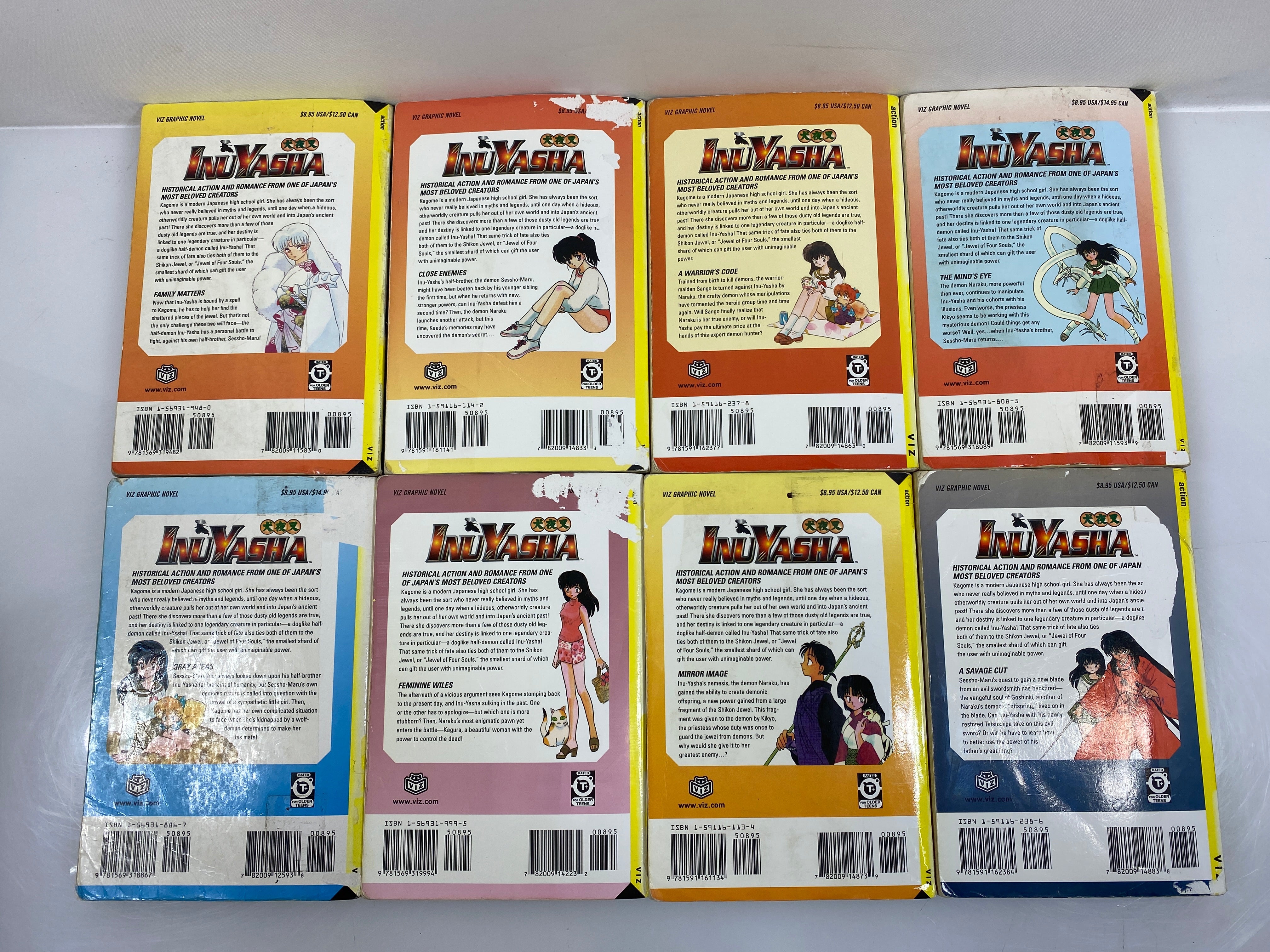 Lot of 20 Inu Yasha Manga 2003-2009