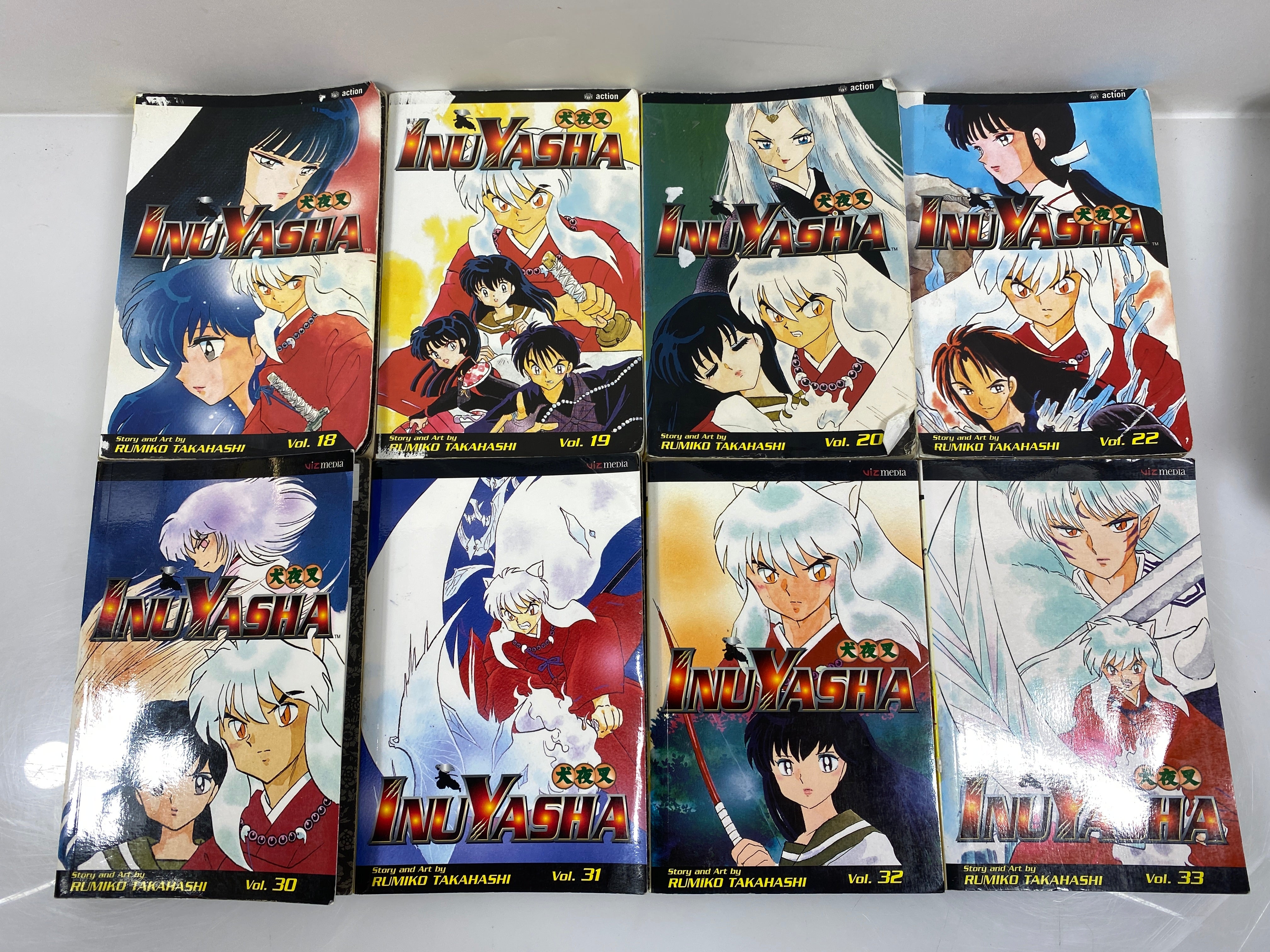 Lot of 20 Inu Yasha Manga 2003-2009