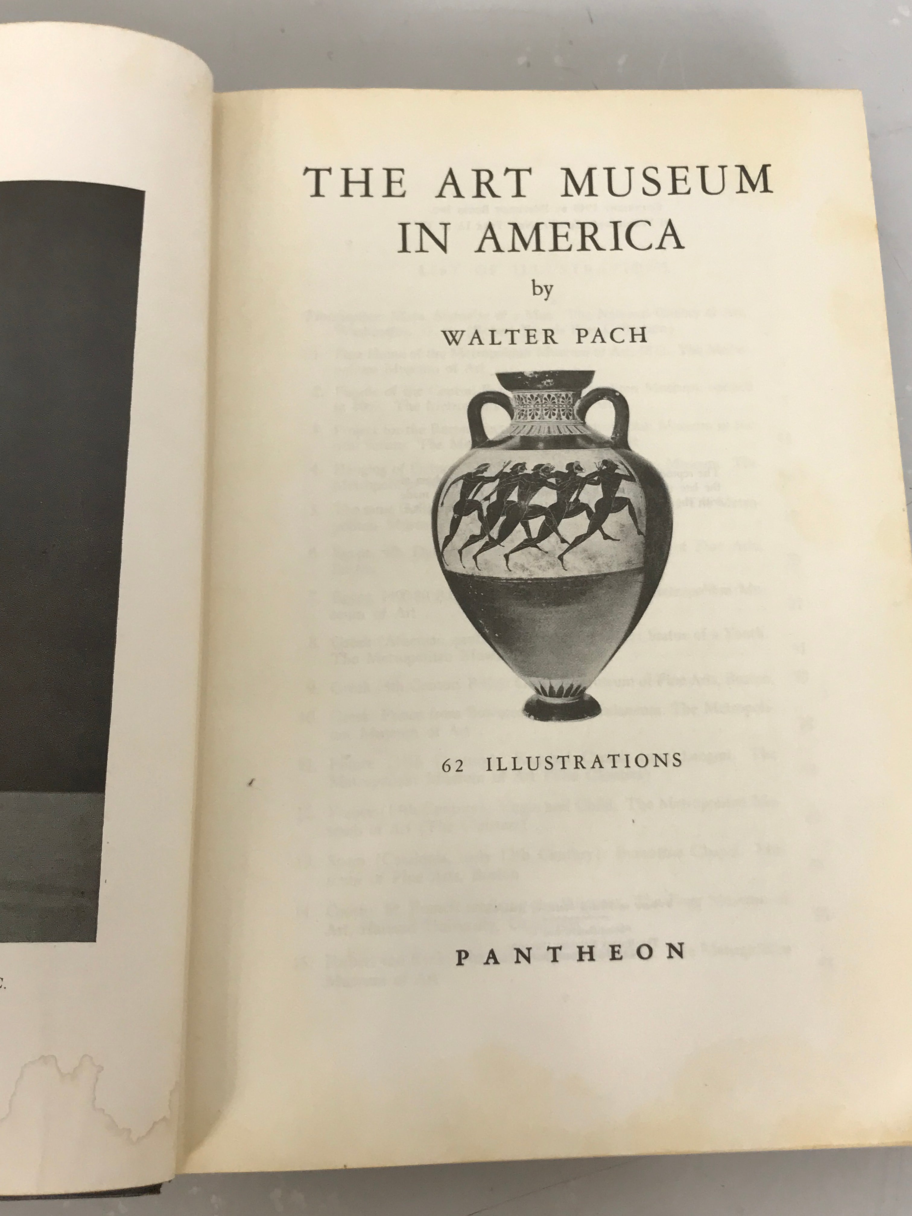 Vintage Copy of The Art Museum in America by Walter Pach 1948 HC