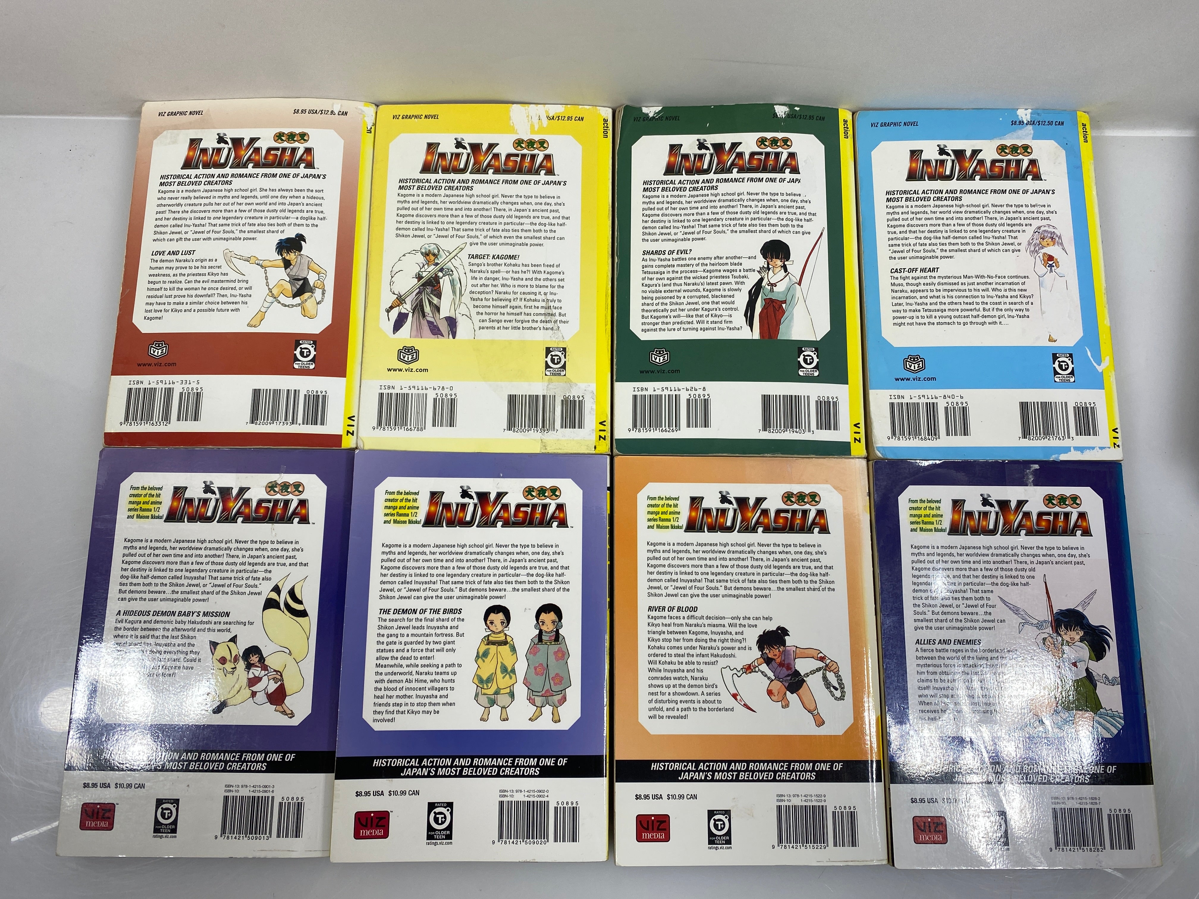 Lot of 20 Inu Yasha Manga 2003-2009