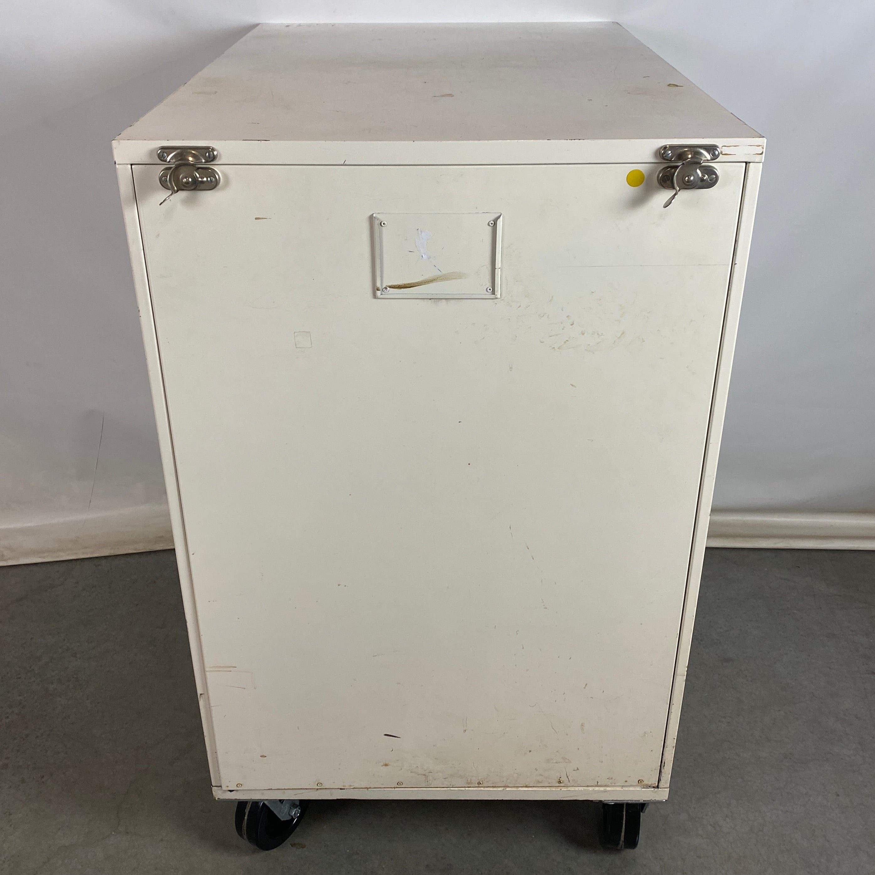 White Shelf Cart w/ Removeable Door