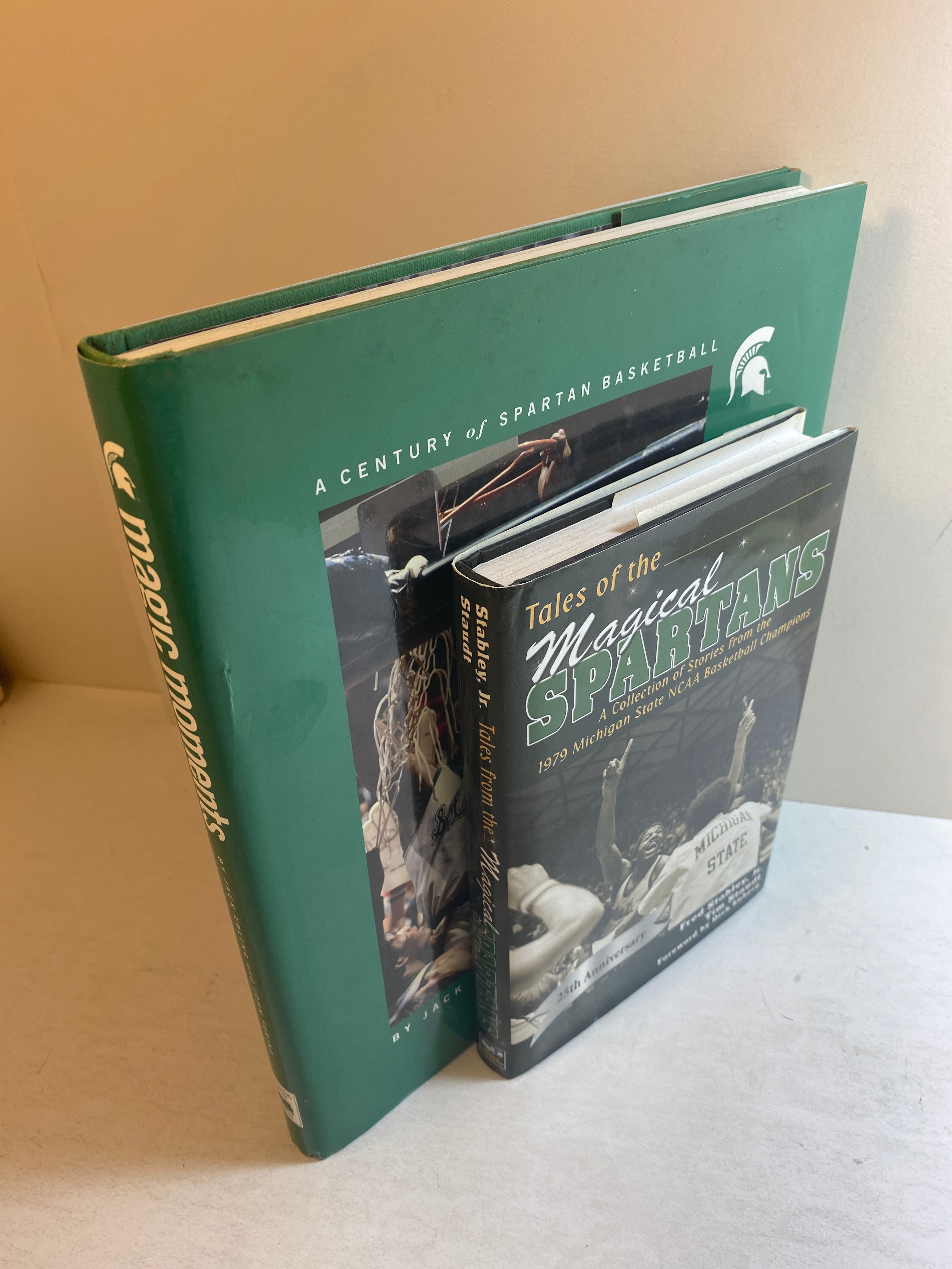 Lot of 2 MSU Basketball Magic Moments Magical Spartans 1998-2003