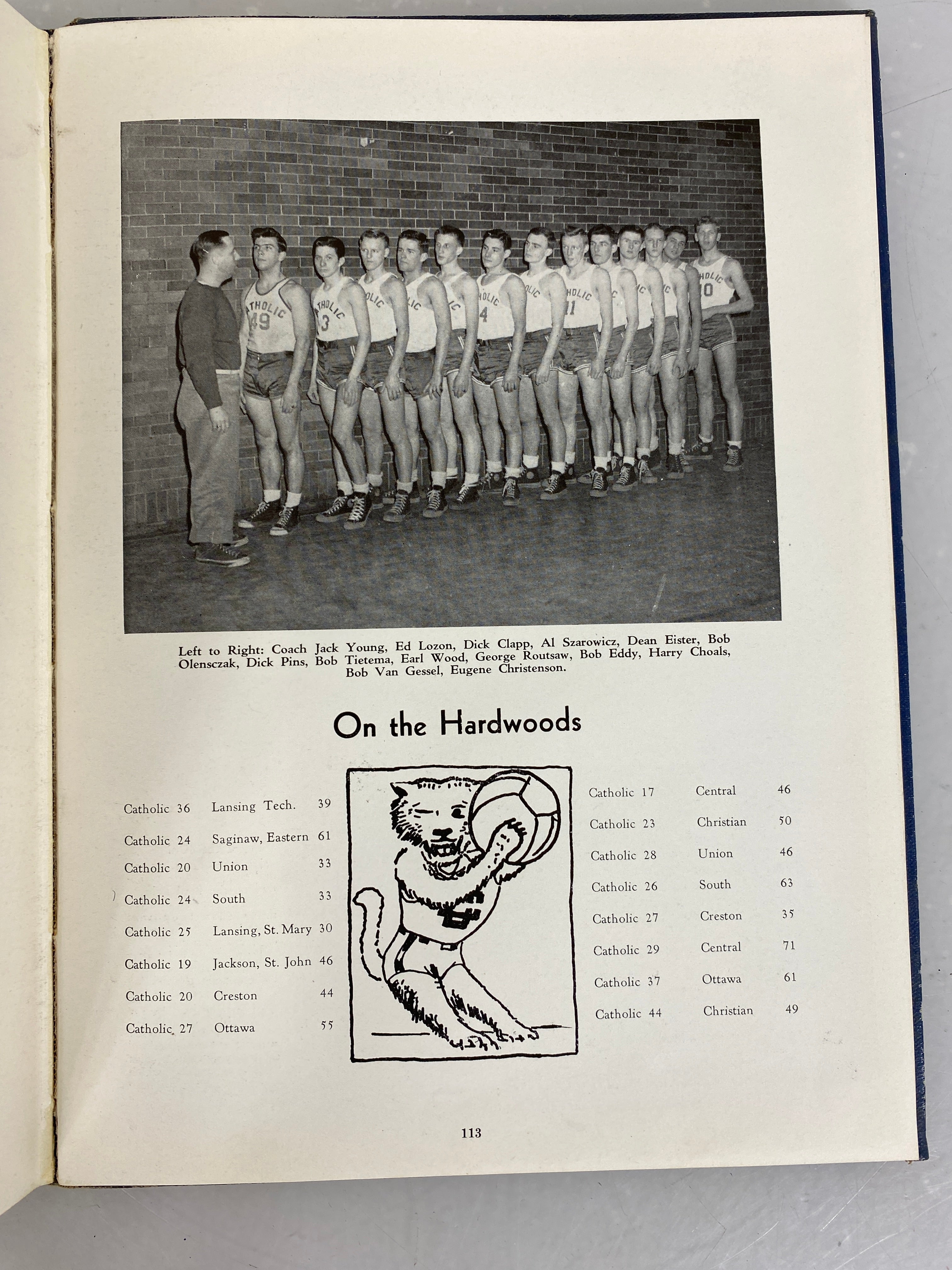 1947 Catholic Central High School "Spires" Grand Rapids Michigan