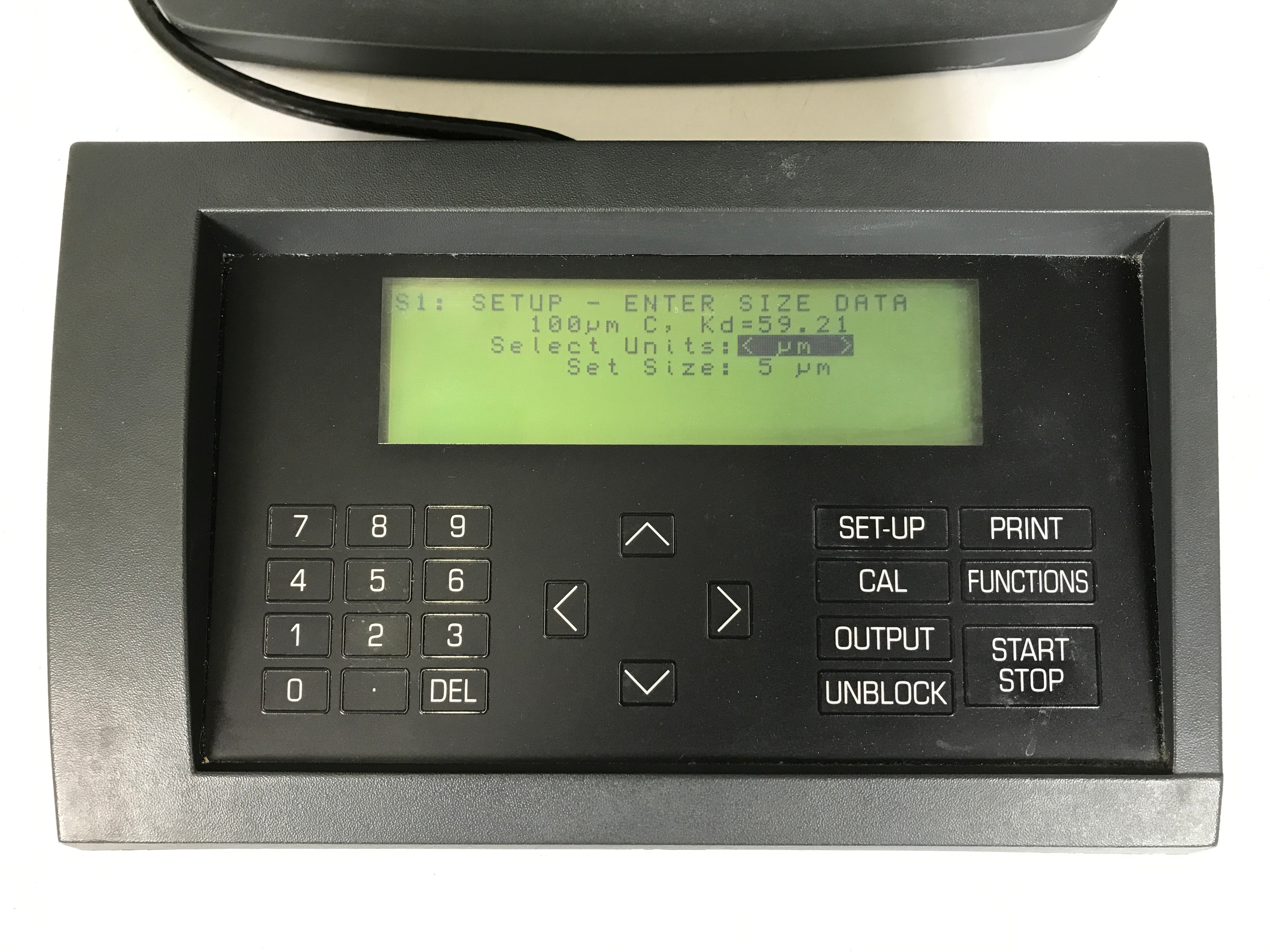 Beckman Coulter Z1 Particle Counter with Keyboard