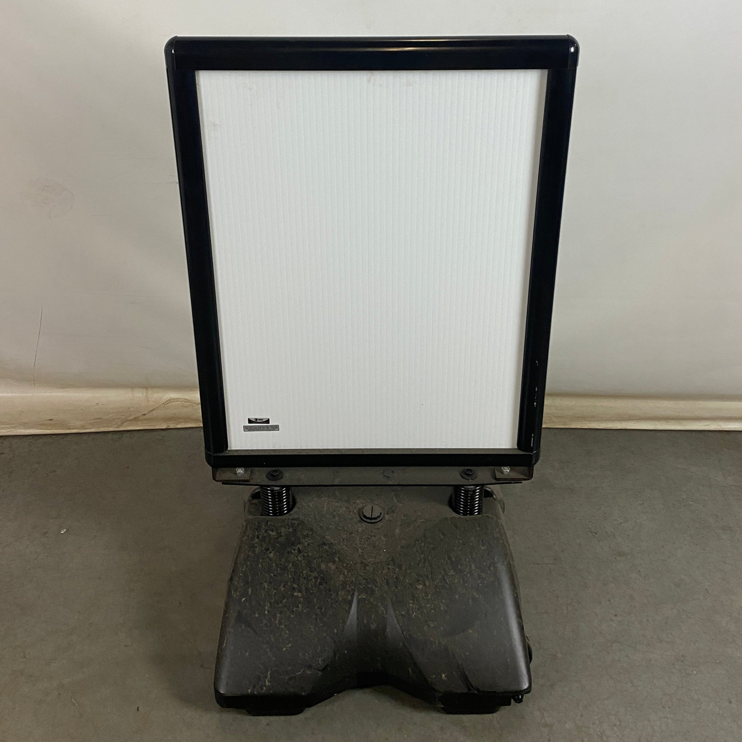 MDI Weighted Free Standing Plastic Sign Holder