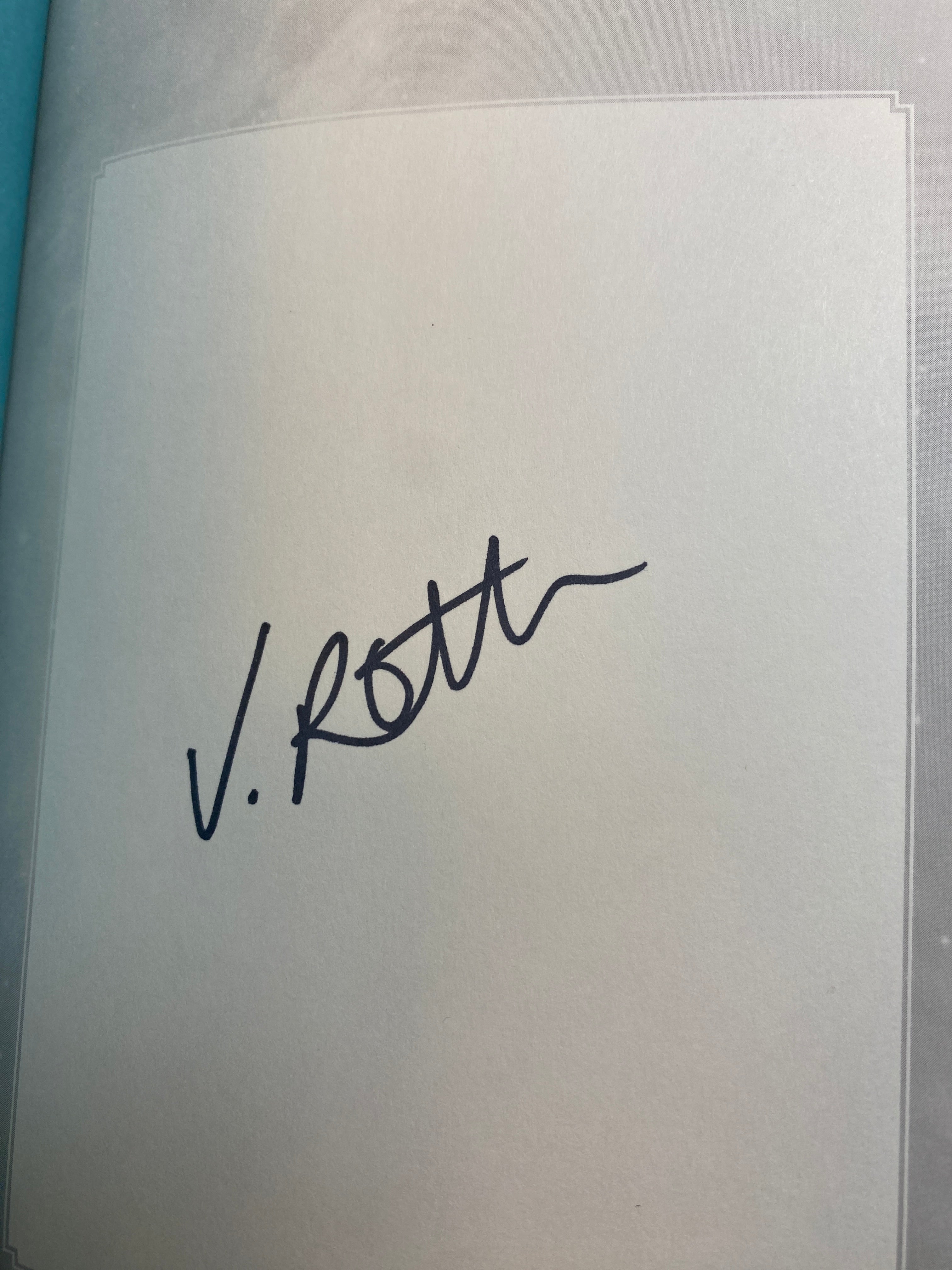 Lot of 2 Veronica Roth Carve the Mark Books 2017-2018 *Signed*