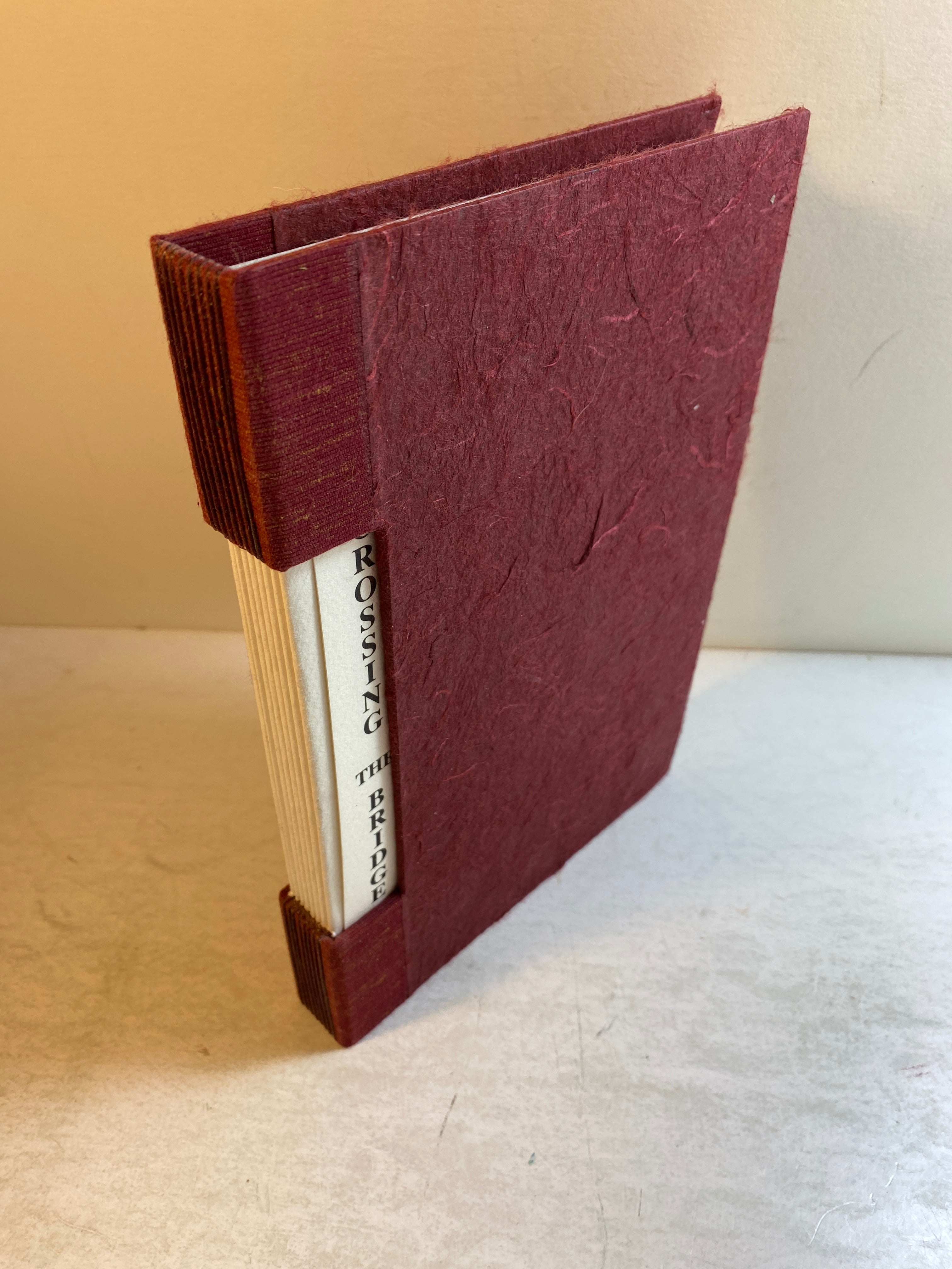 Crossing the Bridge Evan Covell Roberts Poetry *Signed/Numbered* 2002