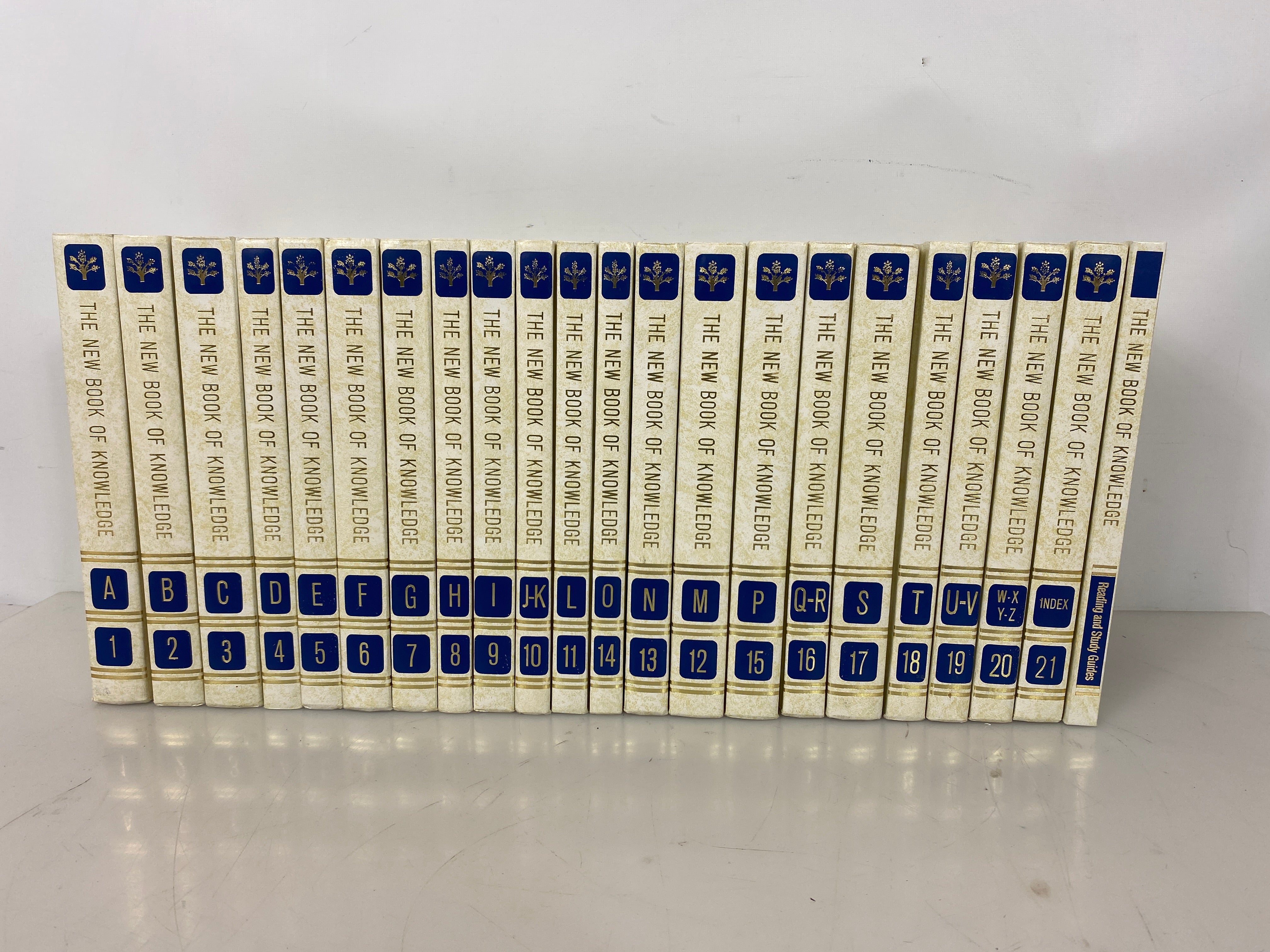 Set of 22: The New Book of Knowledge 1996 HC