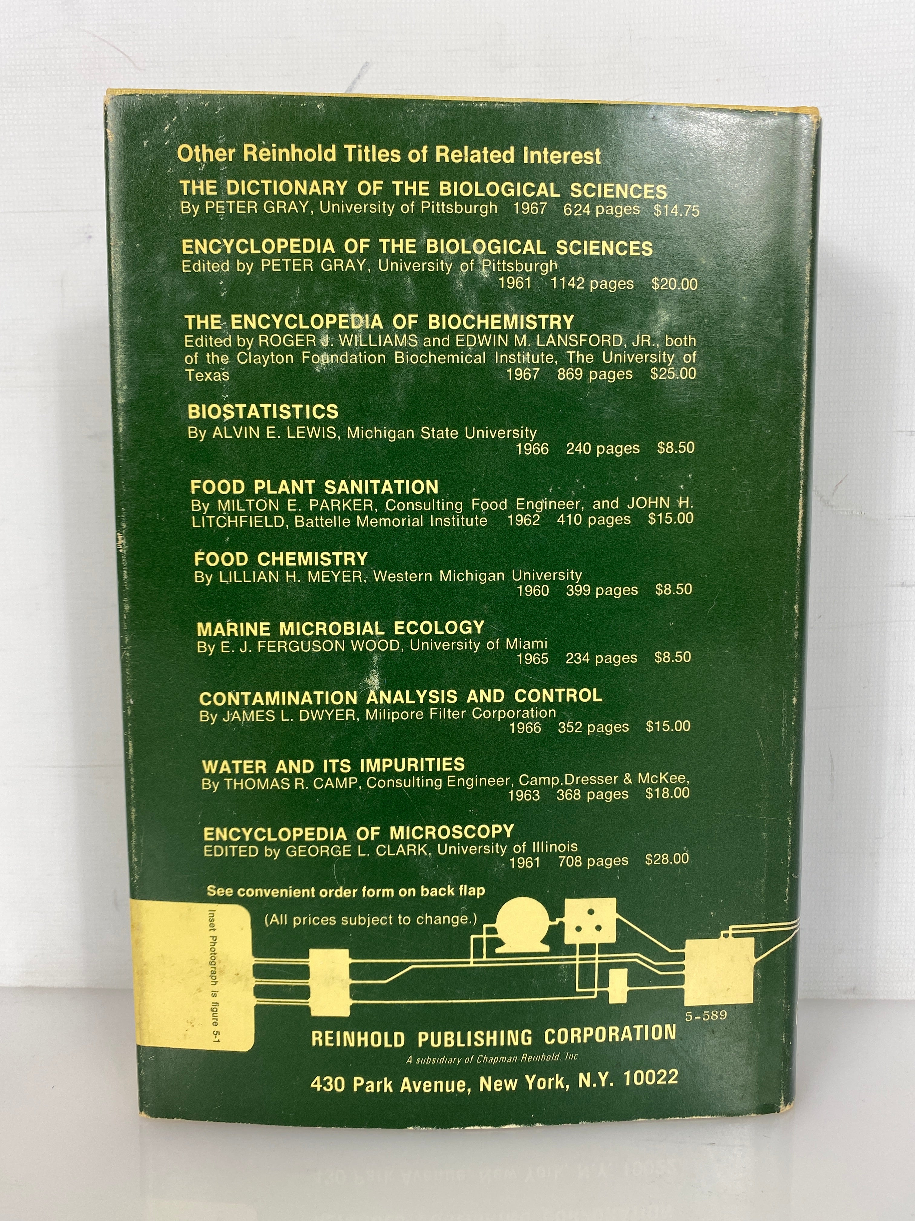 Microbial Technology by Henry Peppler 1967 Vintage HC DJ