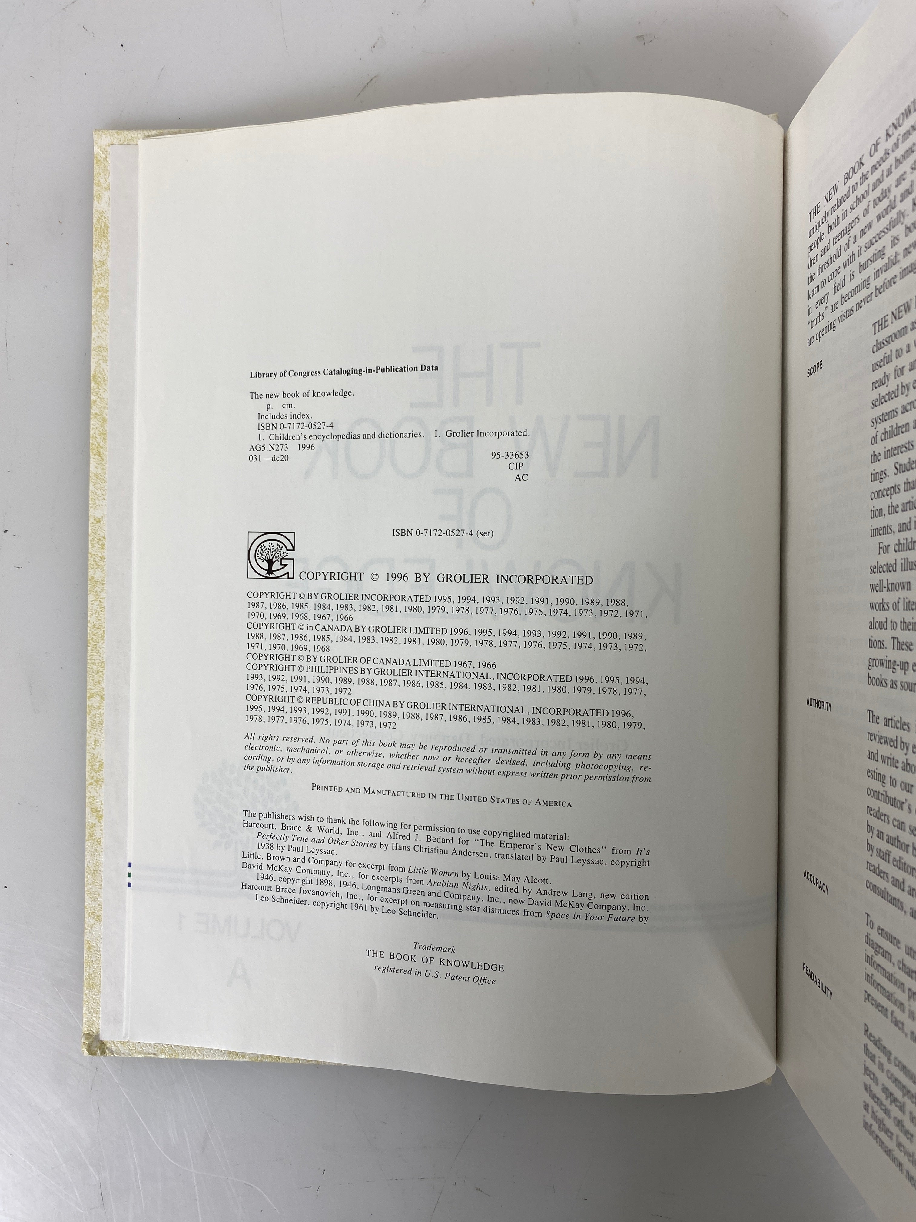 Set of 22: The New Book of Knowledge 1996 HC