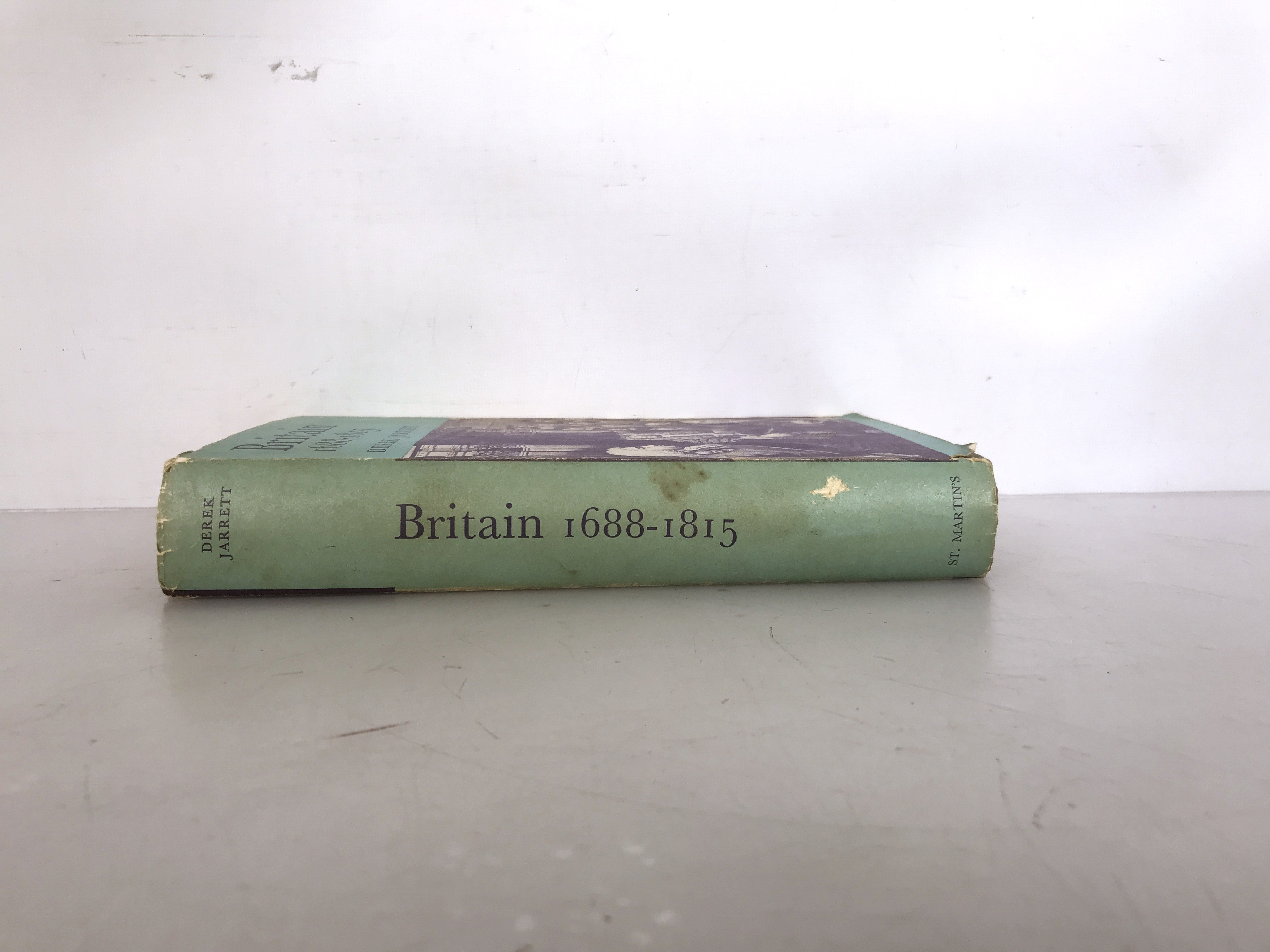 Britain 1688-1815 by Derek Jarrett Third Impression 1967 HC DJ