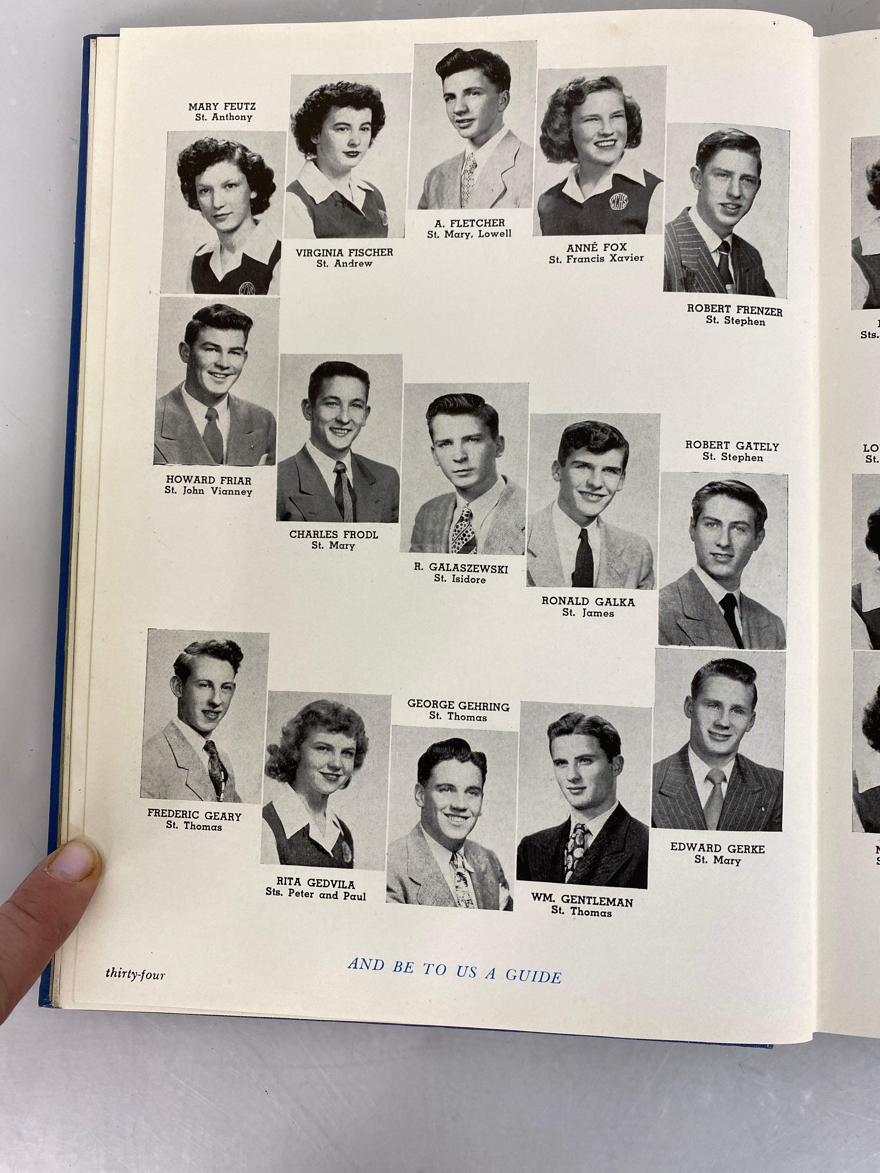 1949 Catholic Central High School "Spires" Grand Rapids Michigan