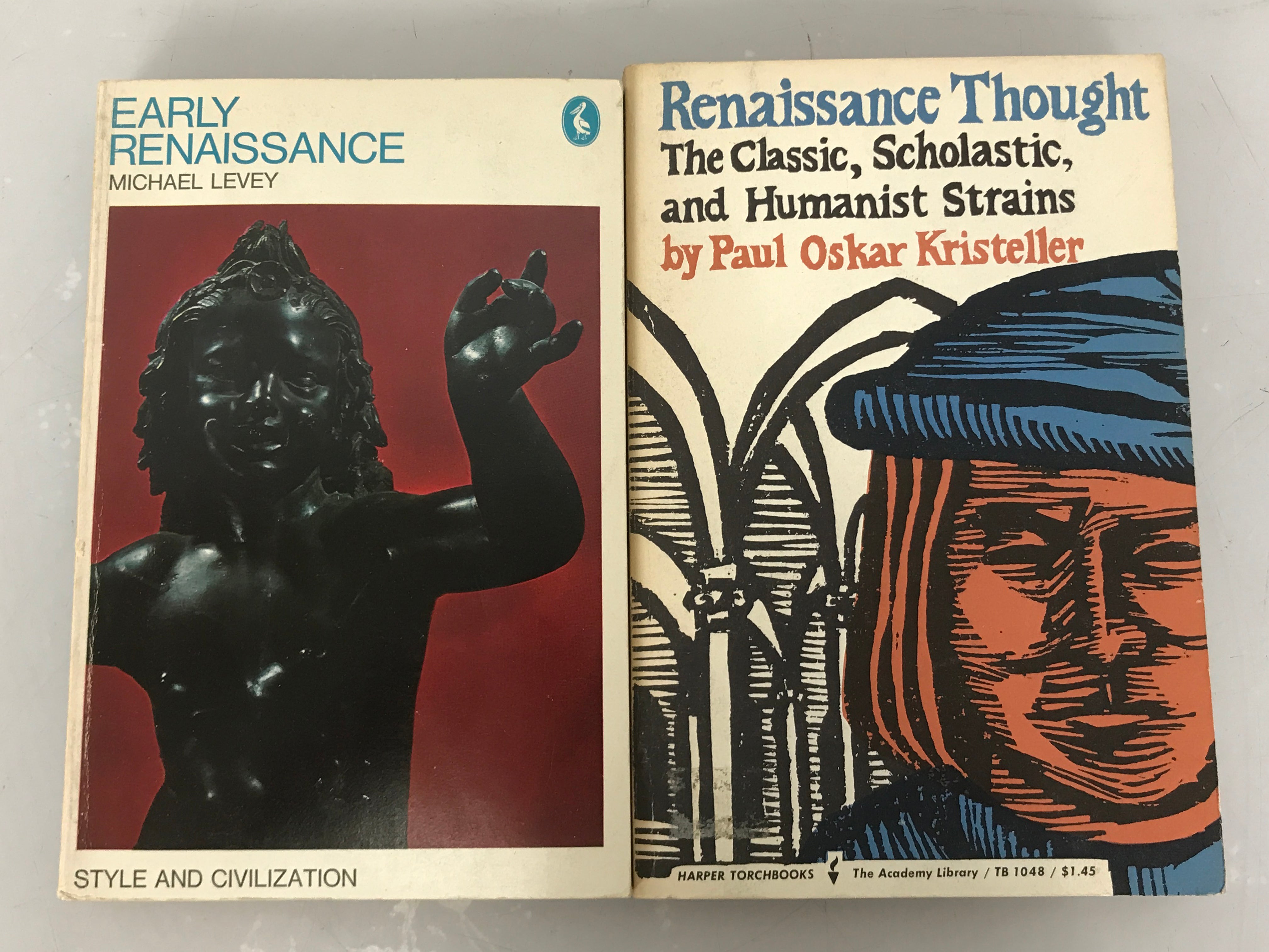 Early Renaissance by Michael Levey/Renaissance Thought by Paul Oskar Kristeller