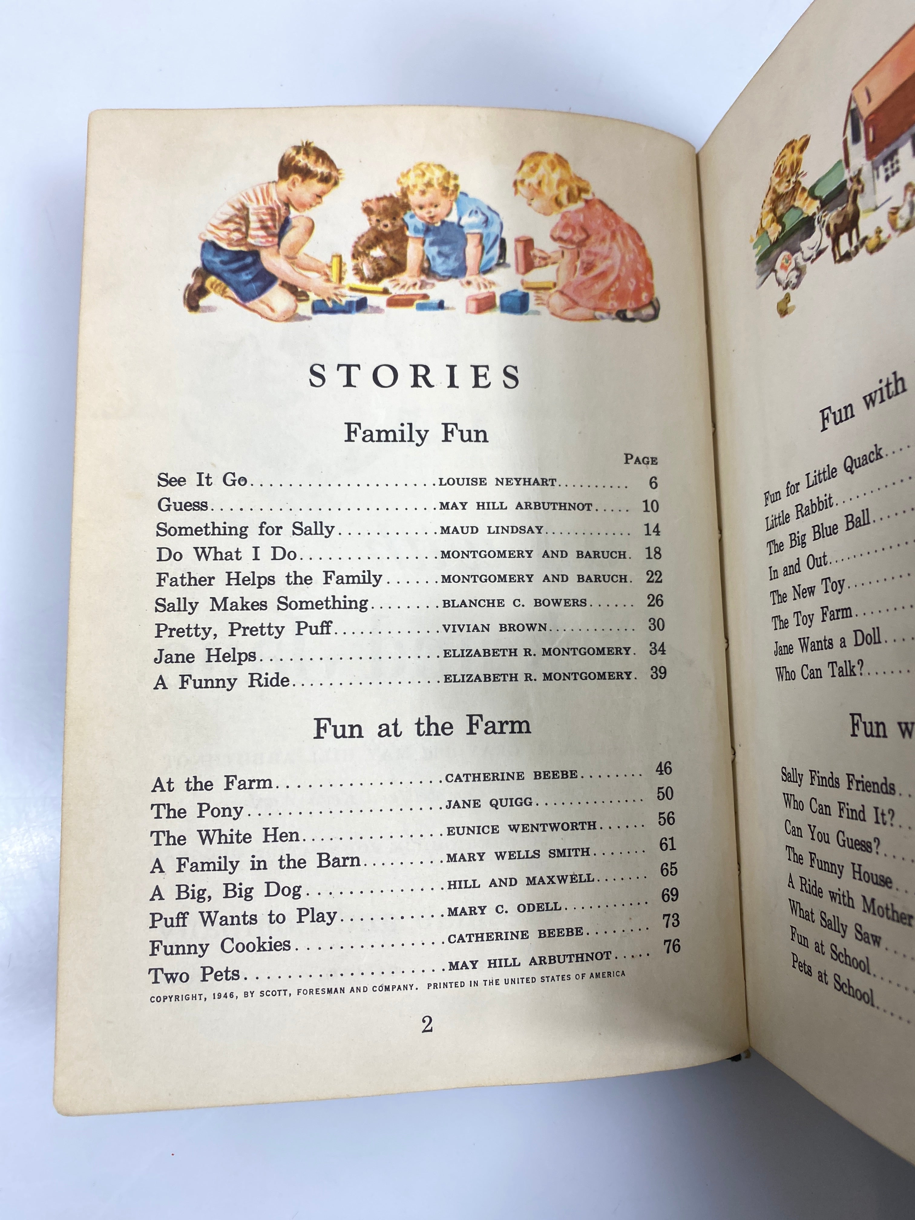 Fun with Dick and Jane Gray/Arbuthnot 1947 HC