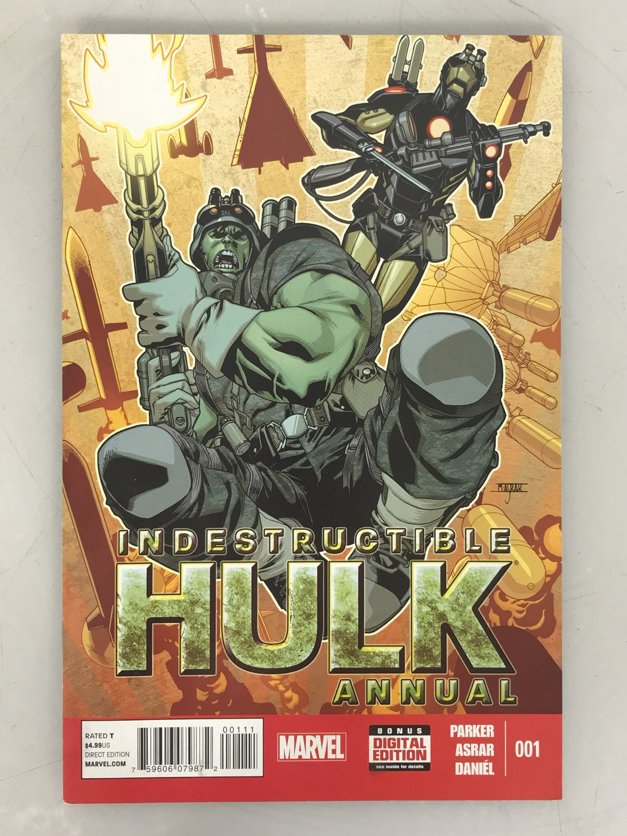 Indestructible Hulk Annual (with Digital Code) 1 2014