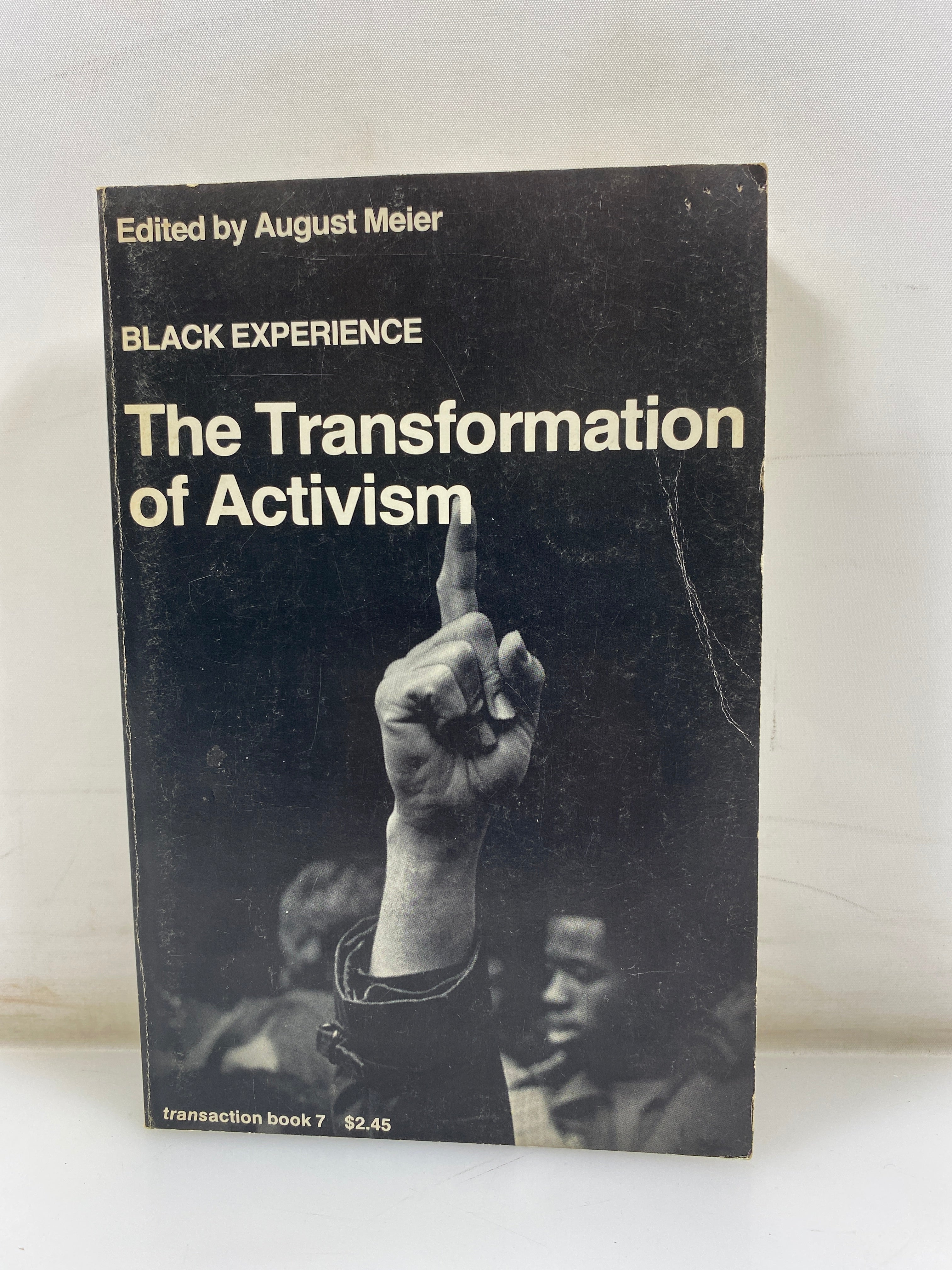 Black Experience The Transformation of Activism Meier 1970 SC