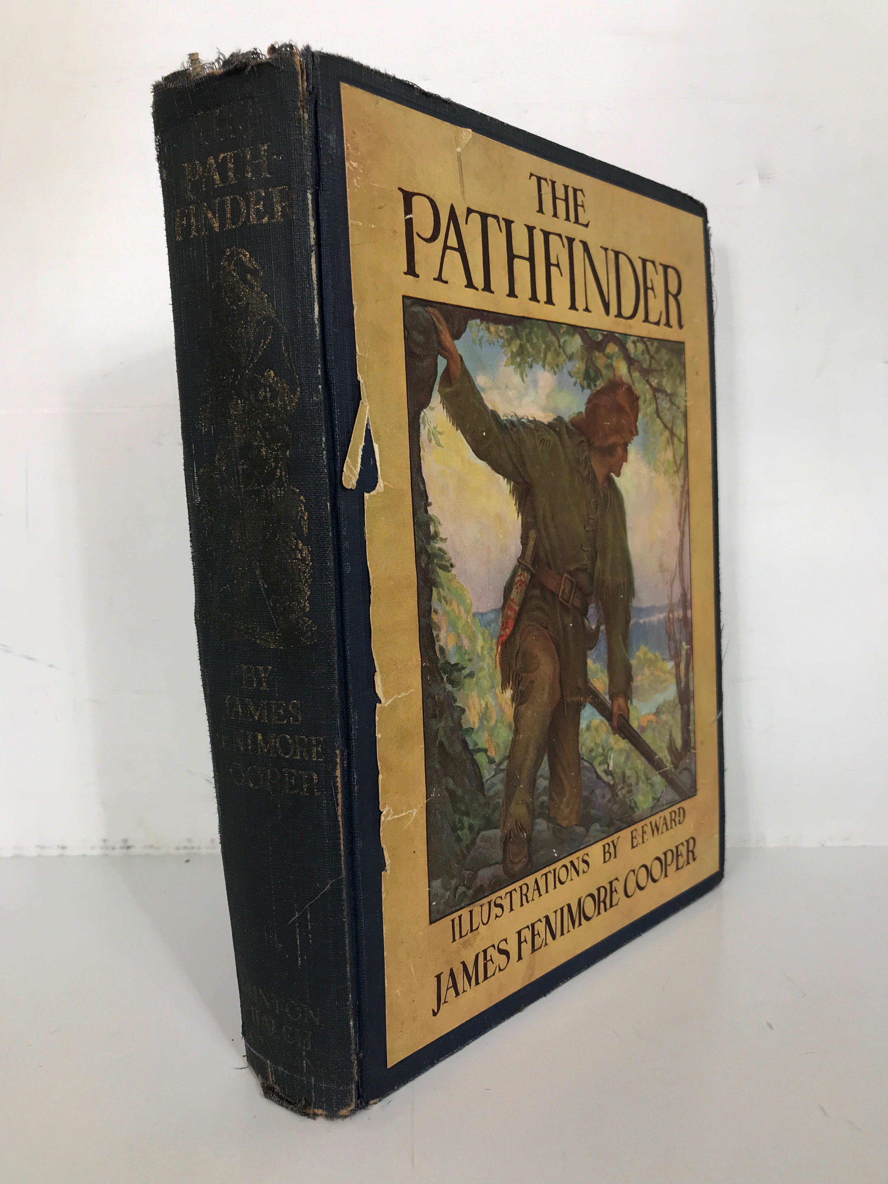 The Pathfinder Cooper 1928 Illustrated by E.F. Ward Vintage HC