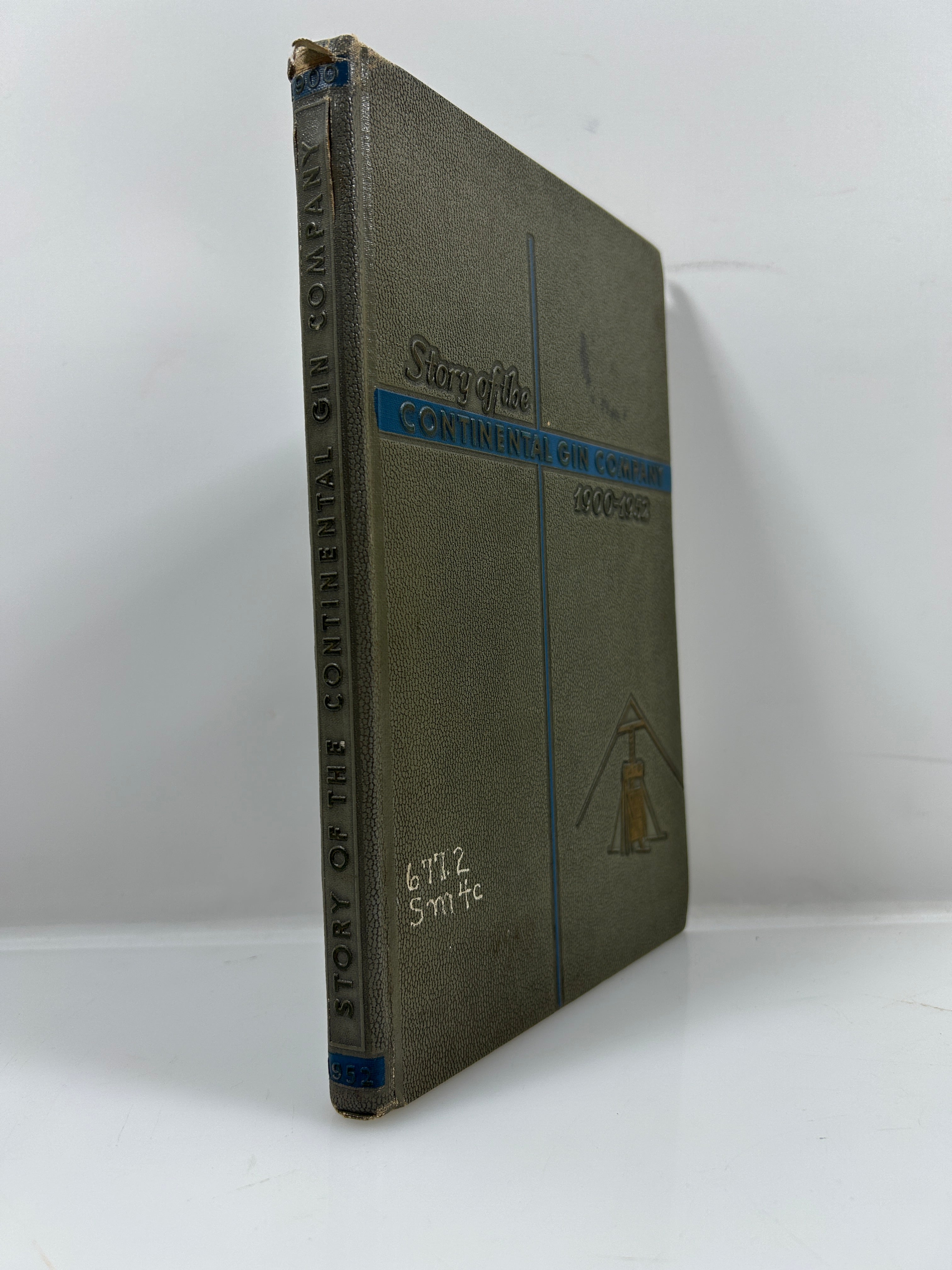 Story of the Continental Gin Company 1900-1952 Ex-Library HC