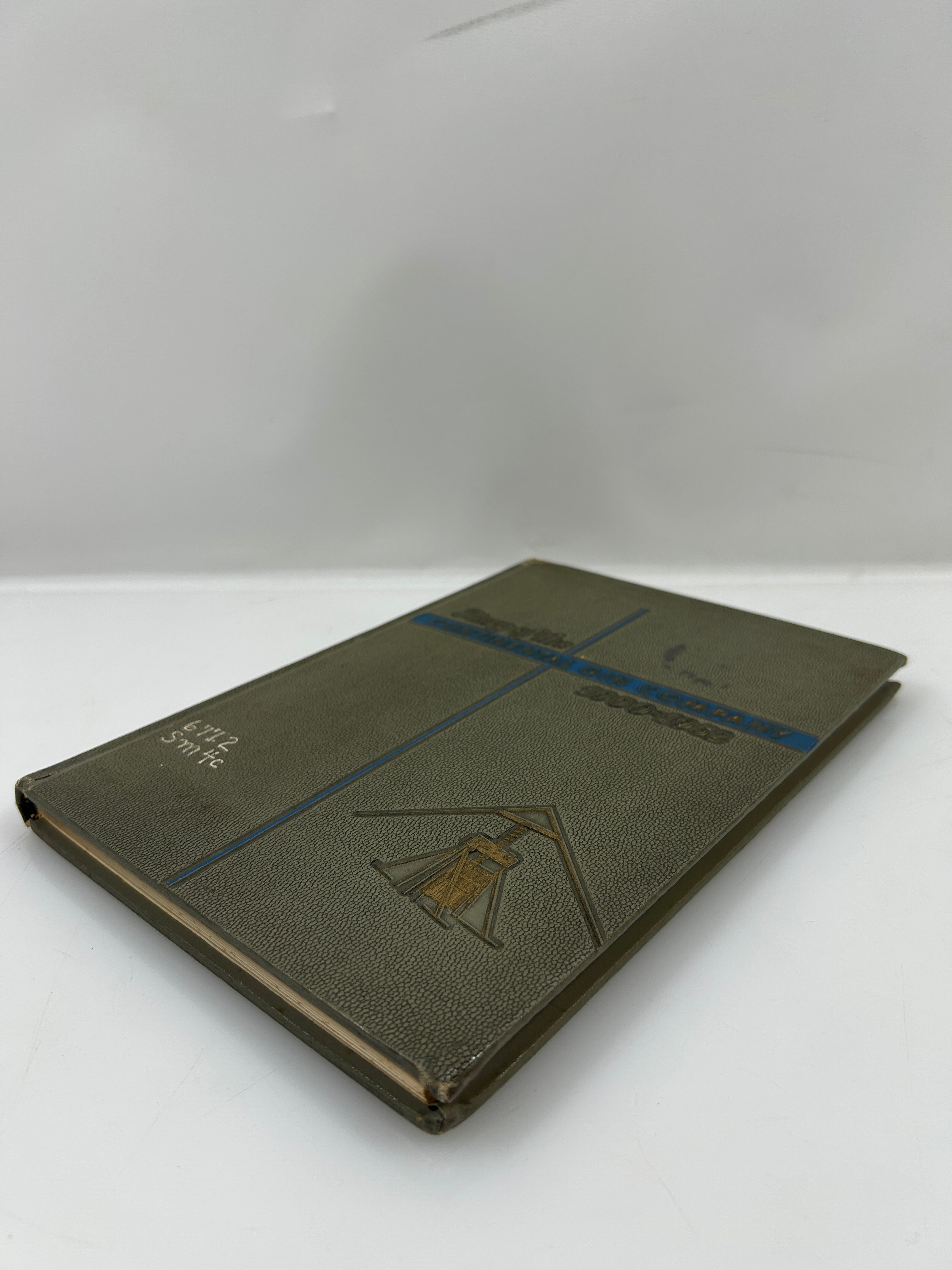 Story of the Continental Gin Company 1900-1952 Ex-Library HC