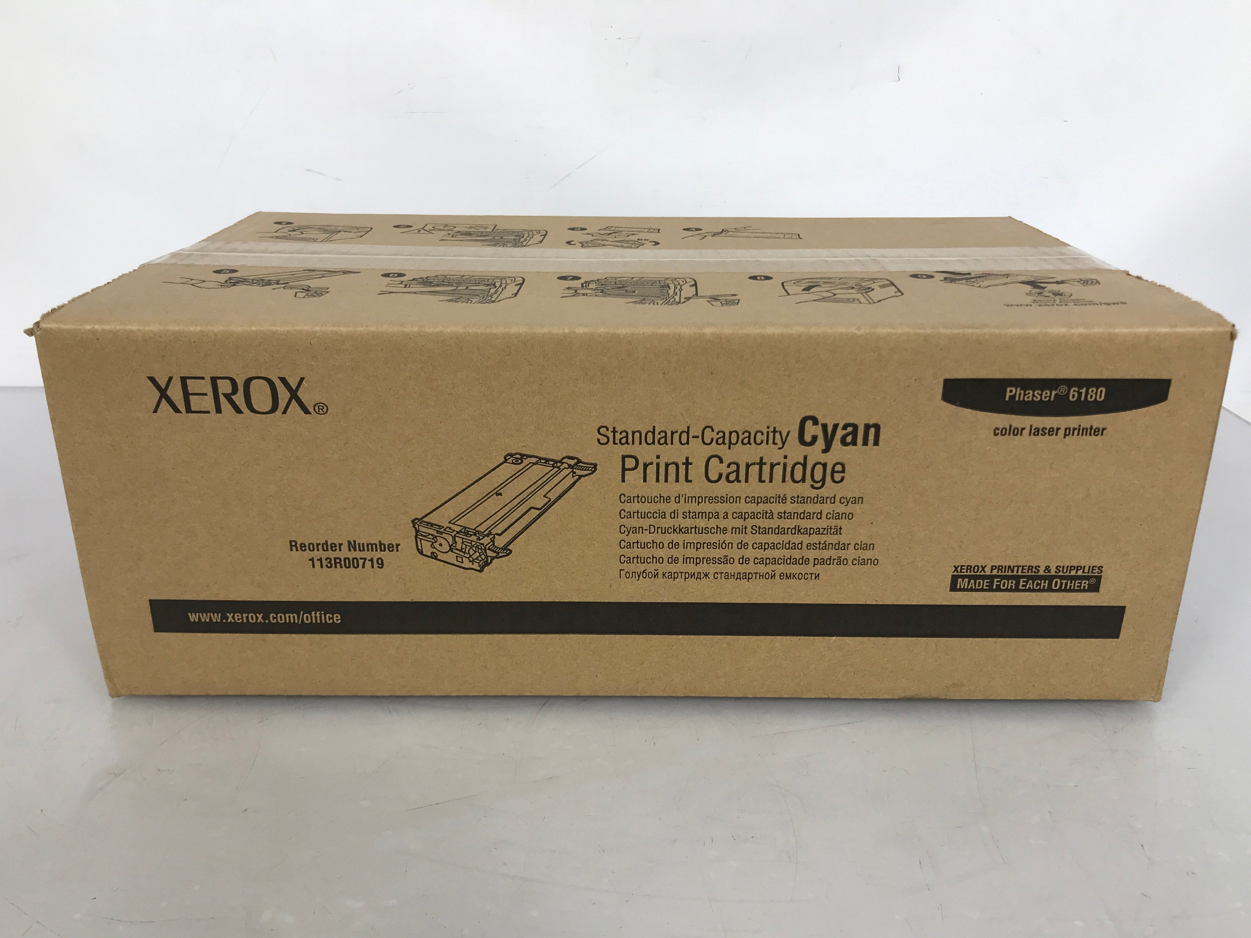 Xerox 113R00719 Phaser 6180 Cyan Toner Cartridge
