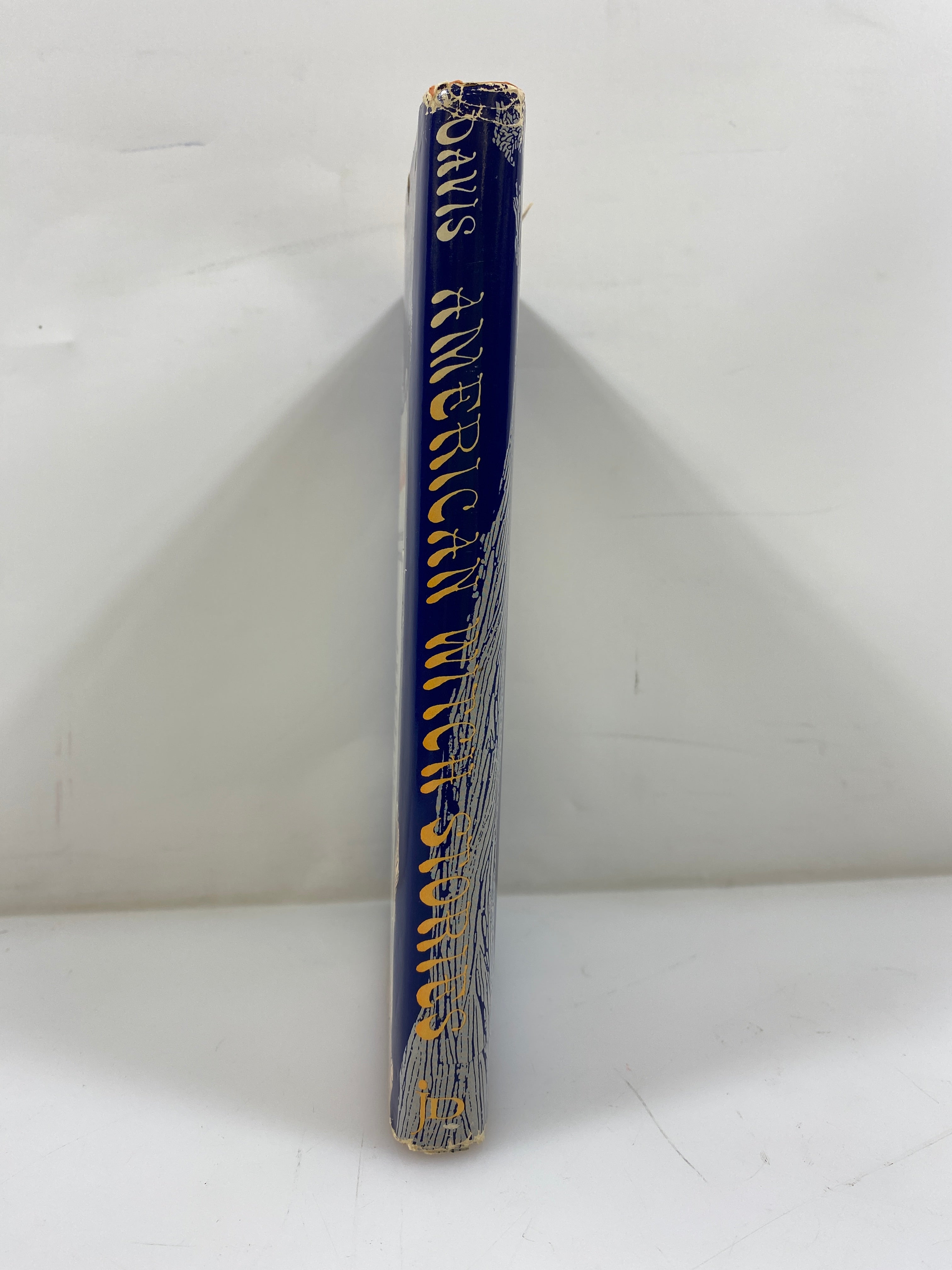 American Witch Stories Hubert J. Davis Jonathan David Publishers 1990 HCDJ