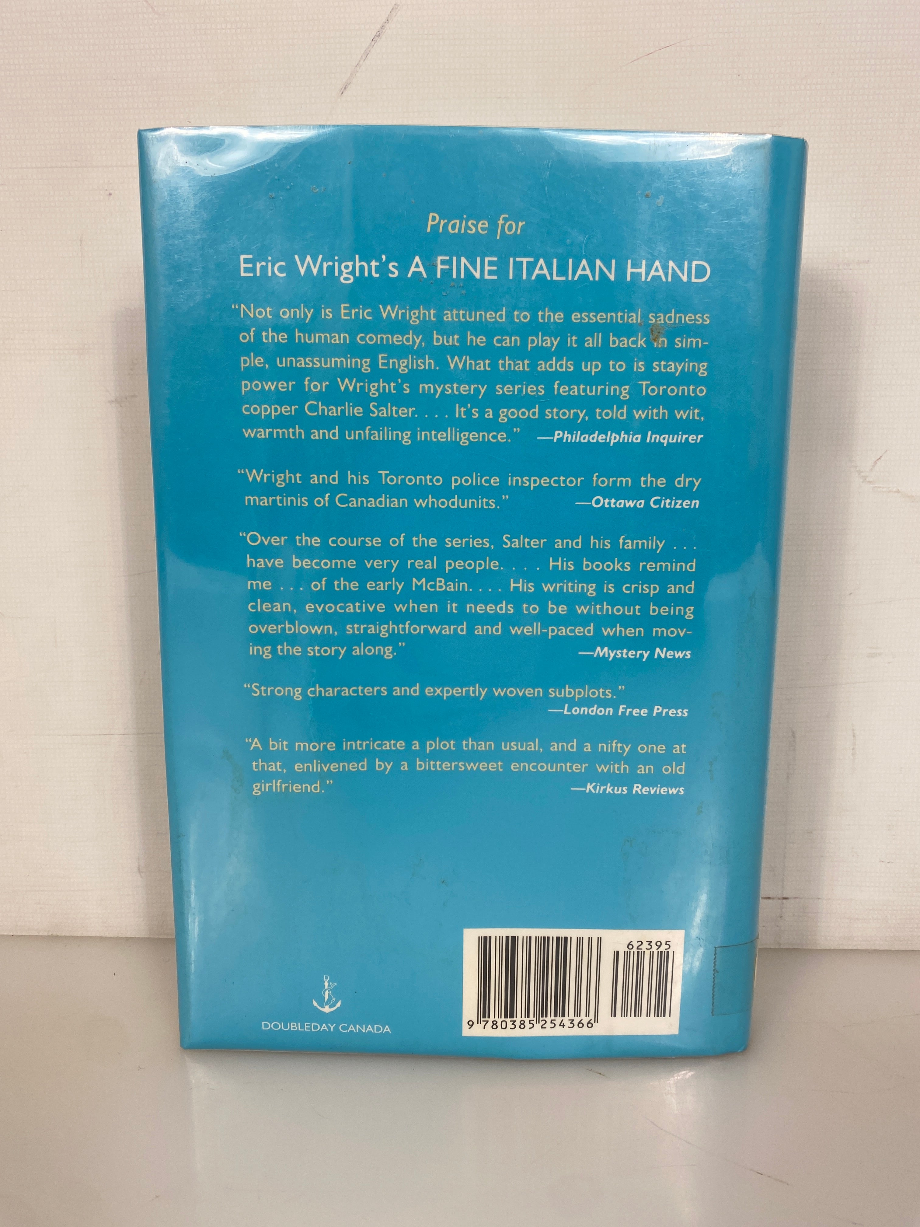 Death by Degrees by Eric Wright 1993 Signed HC DJ