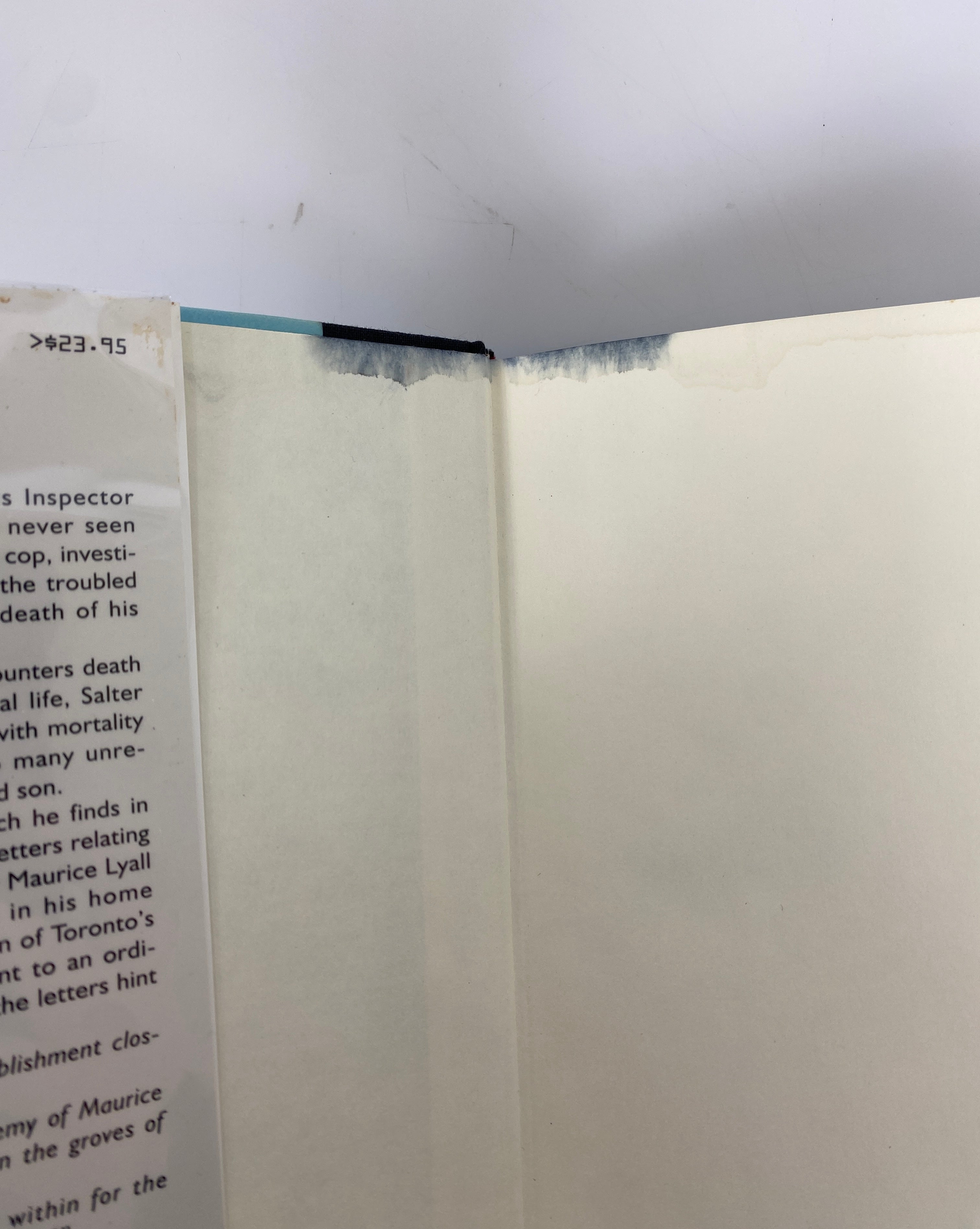 Death by Degrees by Eric Wright 1993 Signed HC DJ