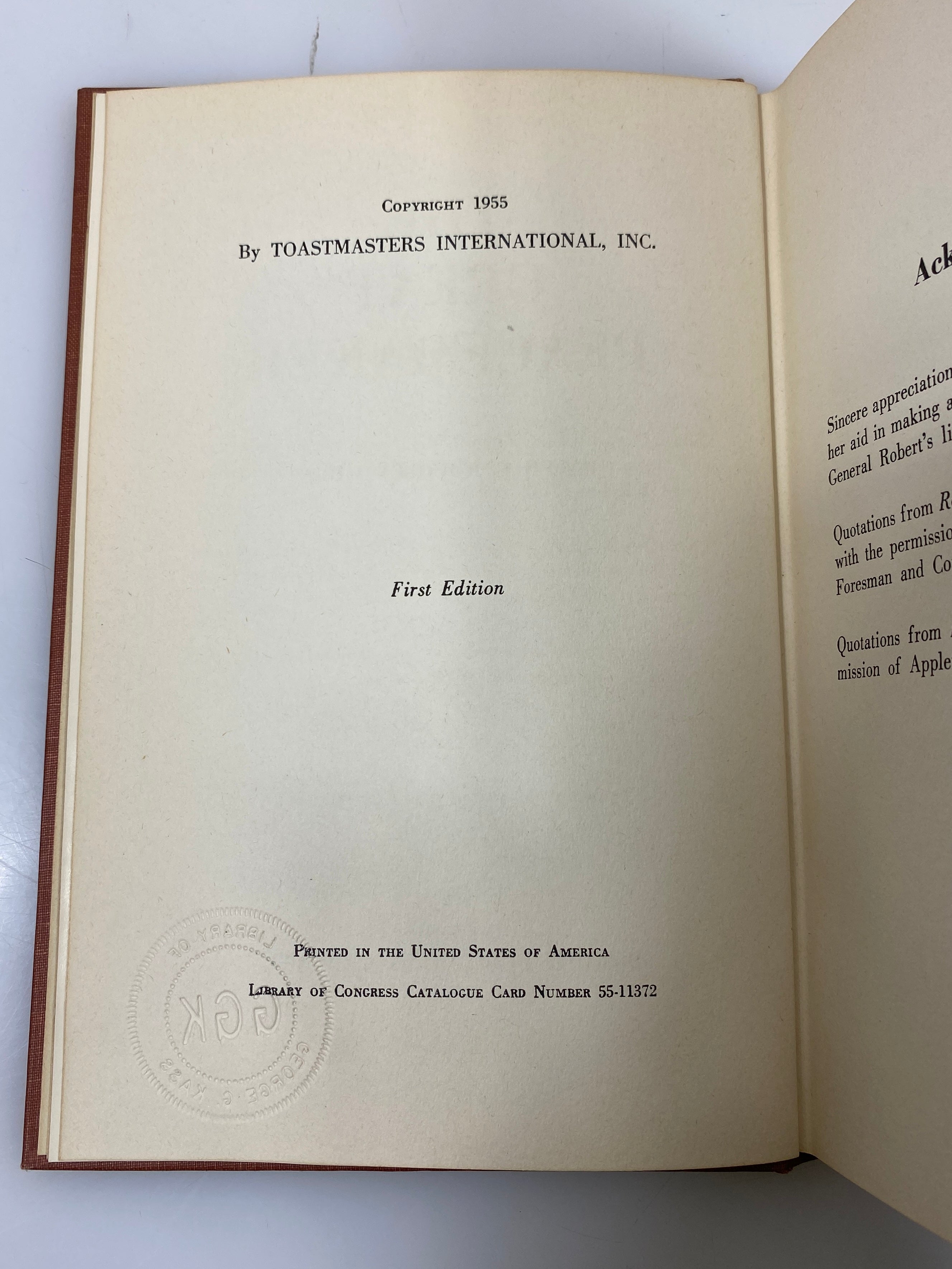 The Great Peacemaker by Smedley 1st Ed. 1955 HC