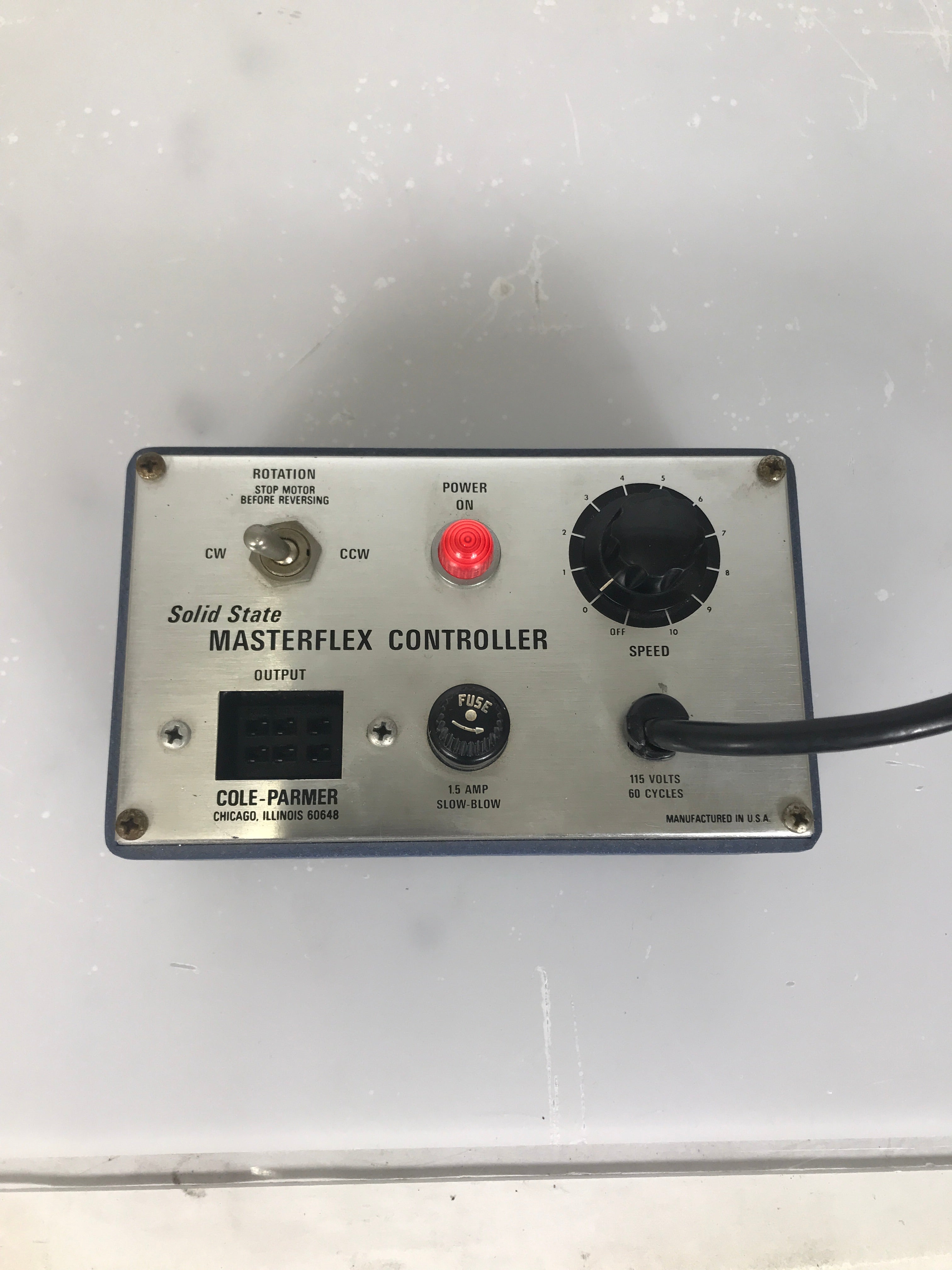 Cole-Parmer Solid State Masterflex Controller