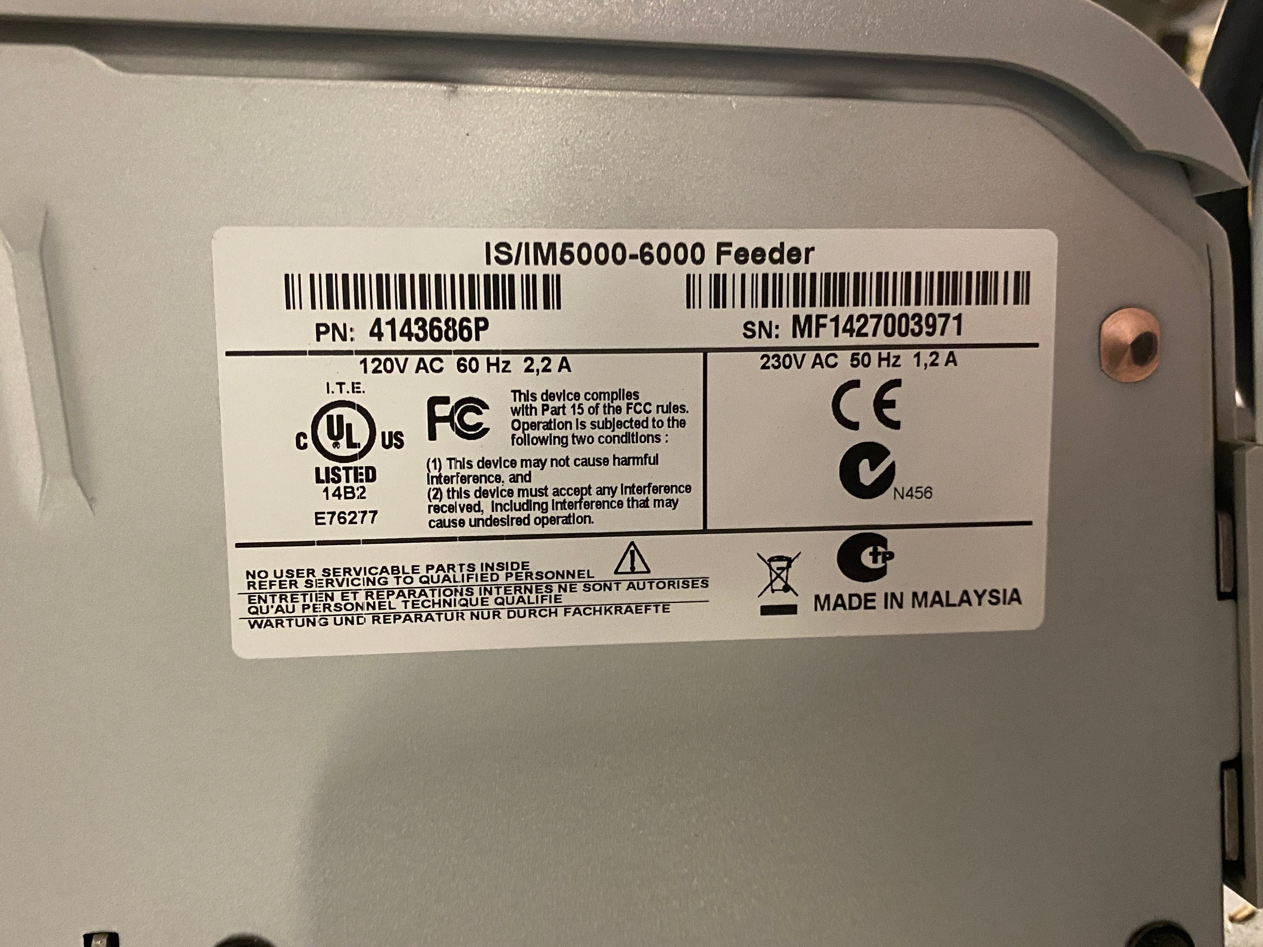 Neopost Hasler IS/IM5000 Digital Mailing Machine Postage System #1