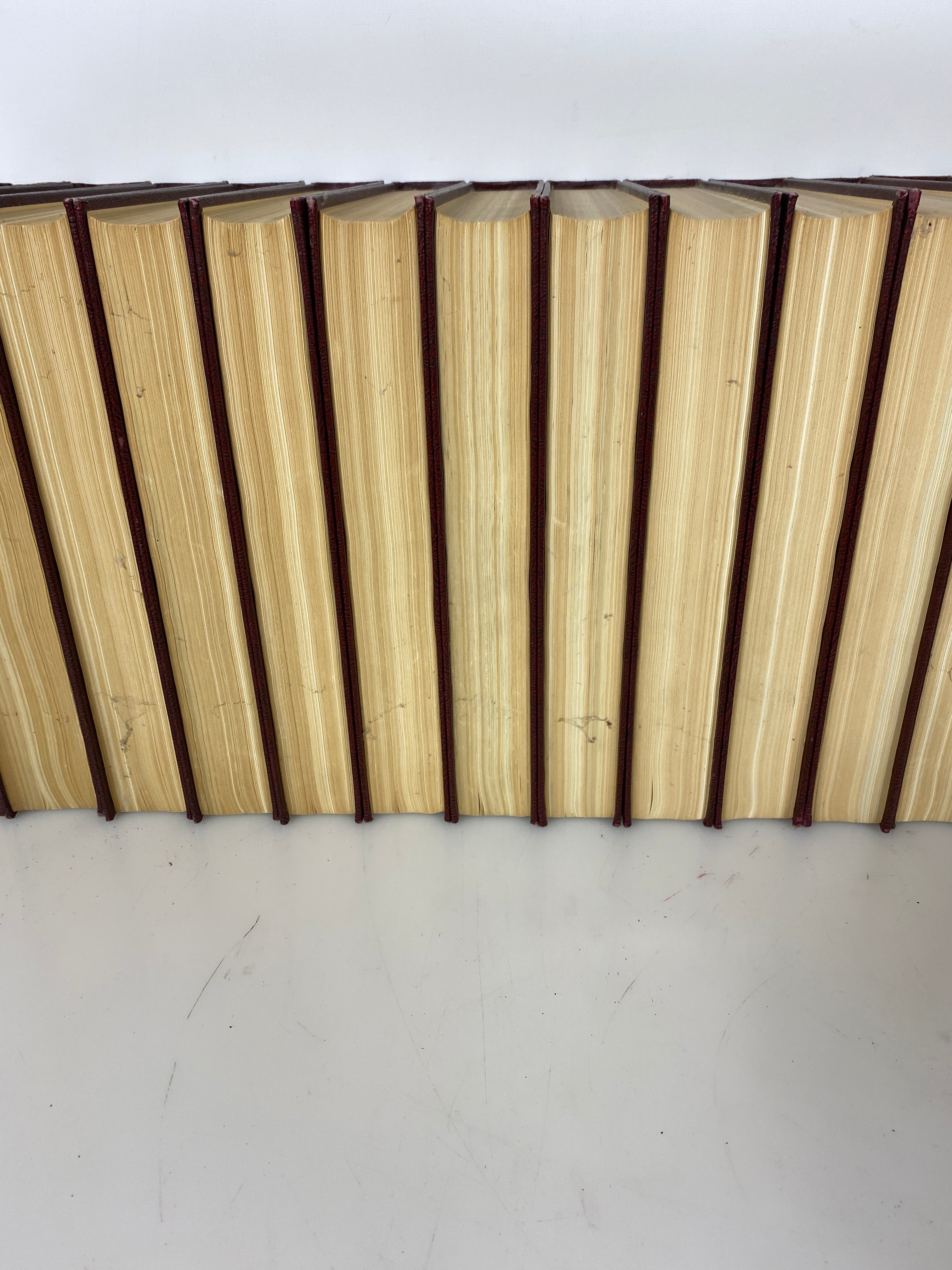 Lot of 21: Encyclopedia Britannica 1-12, 14-22 1957 HC