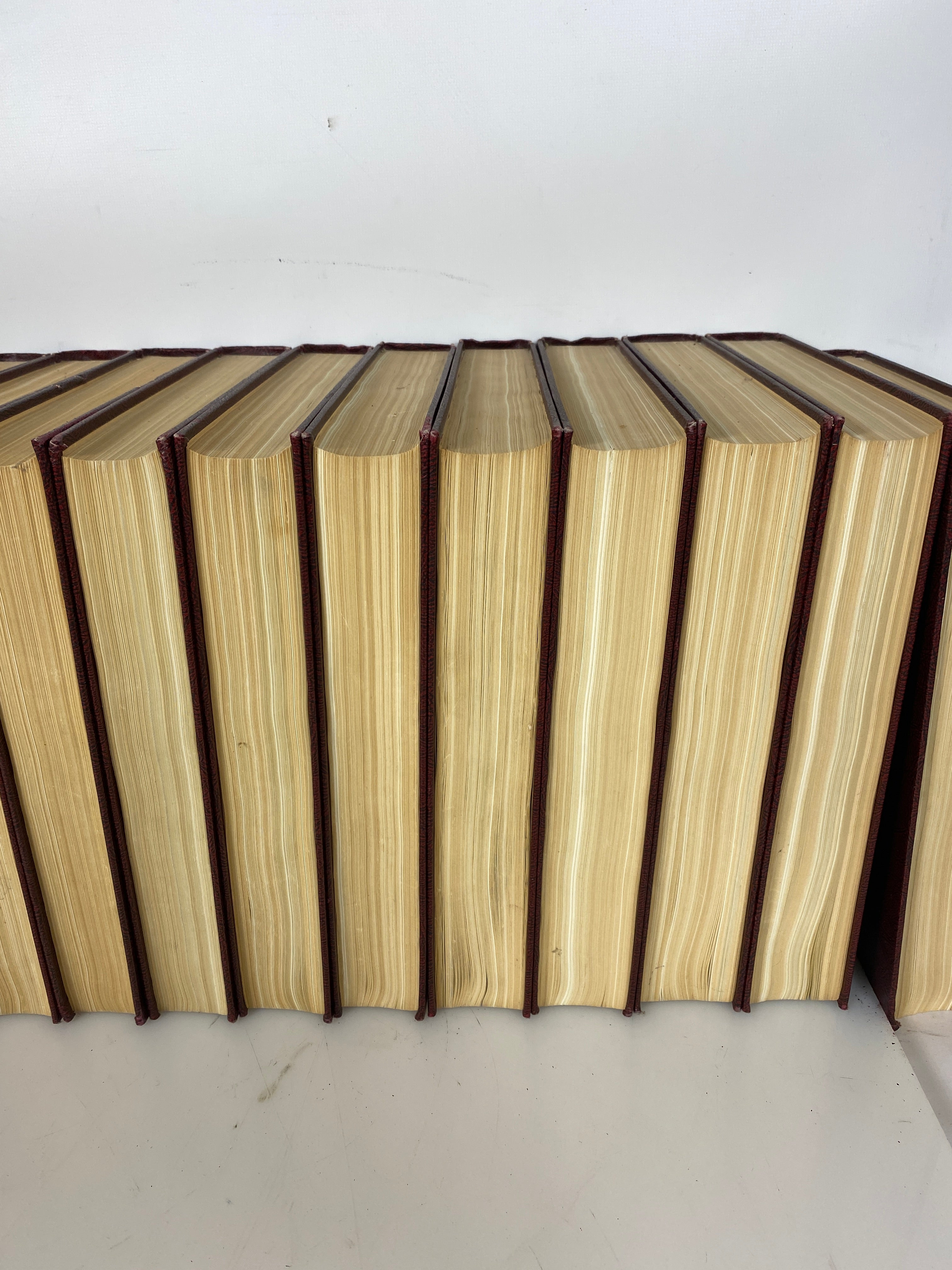 Lot of 21: Encyclopedia Britannica 1-12, 14-22 1957 HC