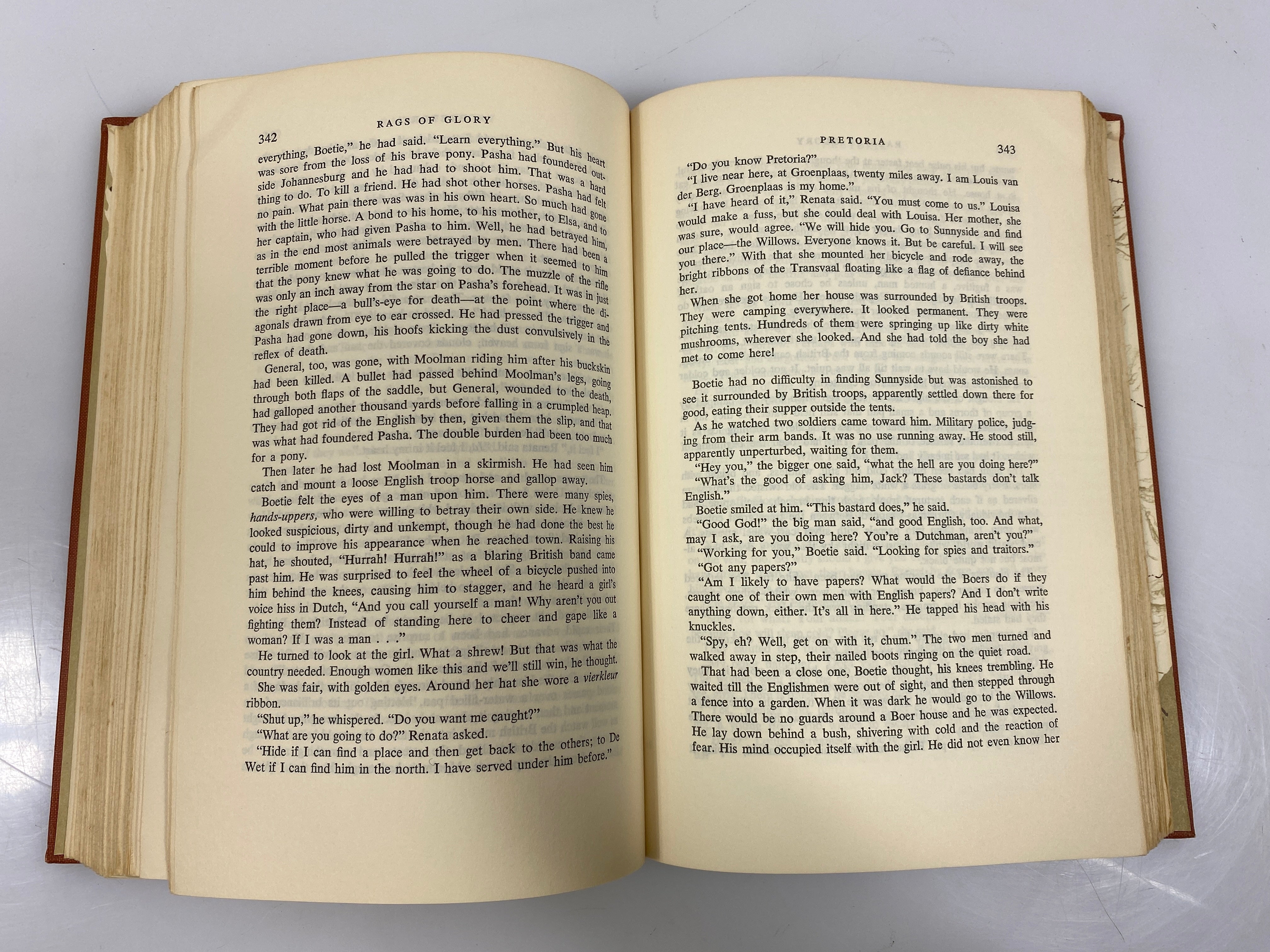 Rags of Glory Stuart Cloete Doubleday & Company 1st Ed. 1963 HC