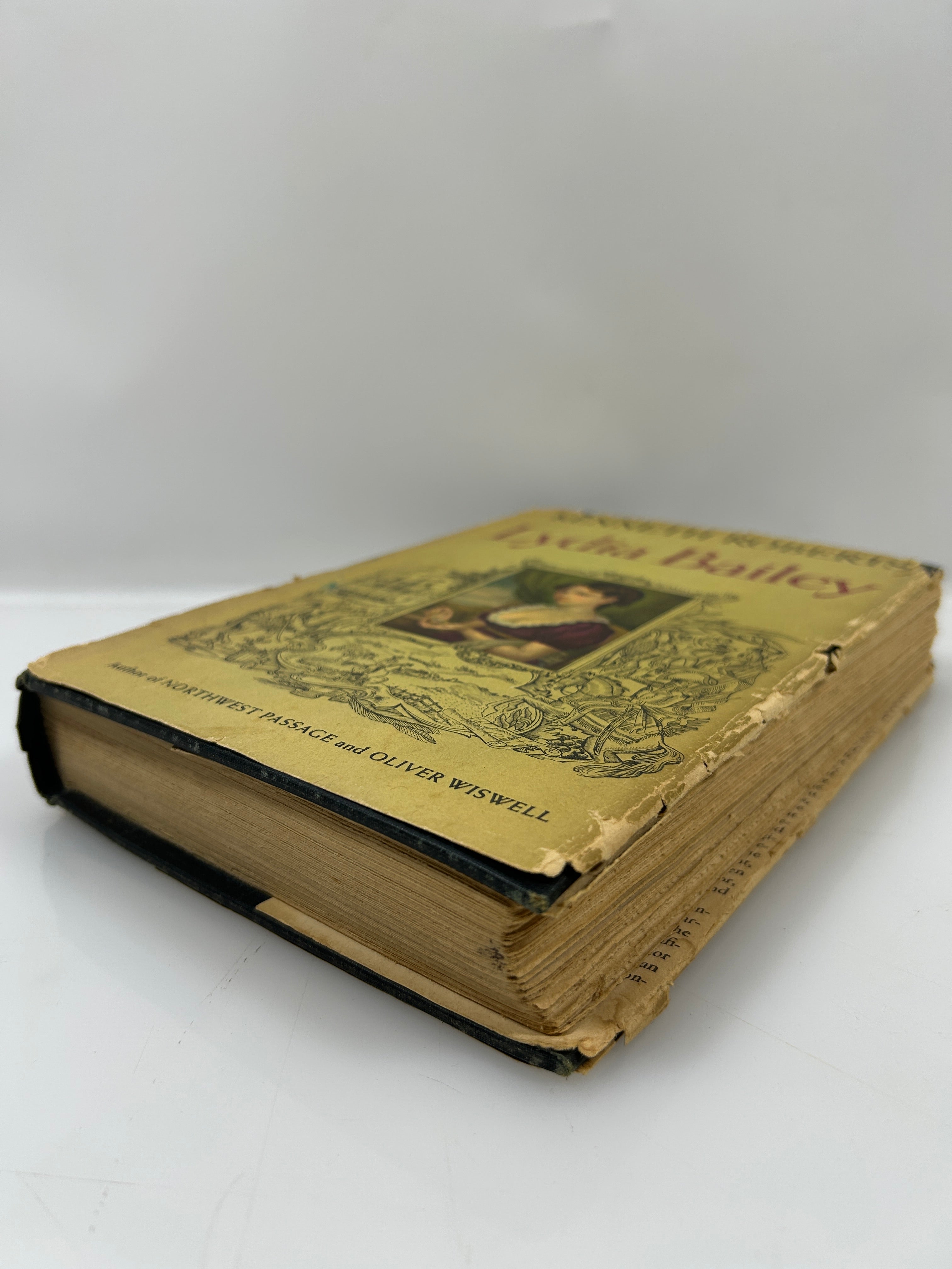 Lydia Bailey by Kenneth Roberts Doubleday 1947 BCE HCDJ