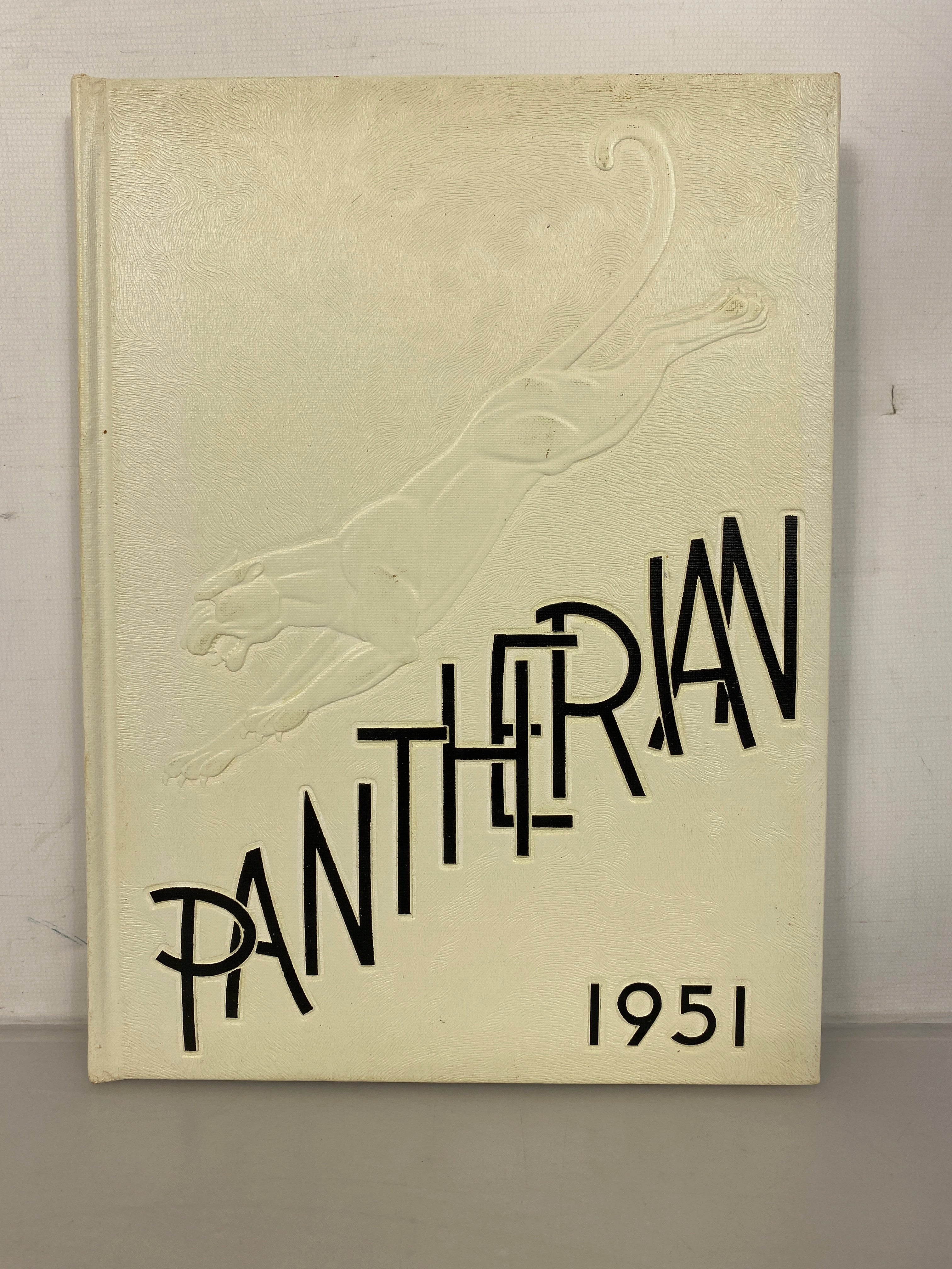 1951 Edmore High School Yearbook "Pantherian" Edmore Michigan